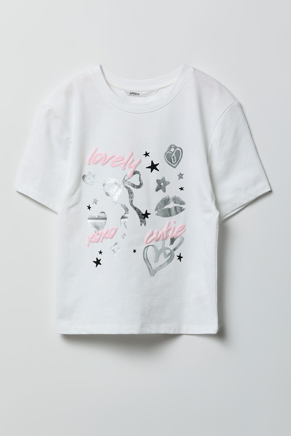 Girls Luxe Heavy Cotton Graphic T-Shirt