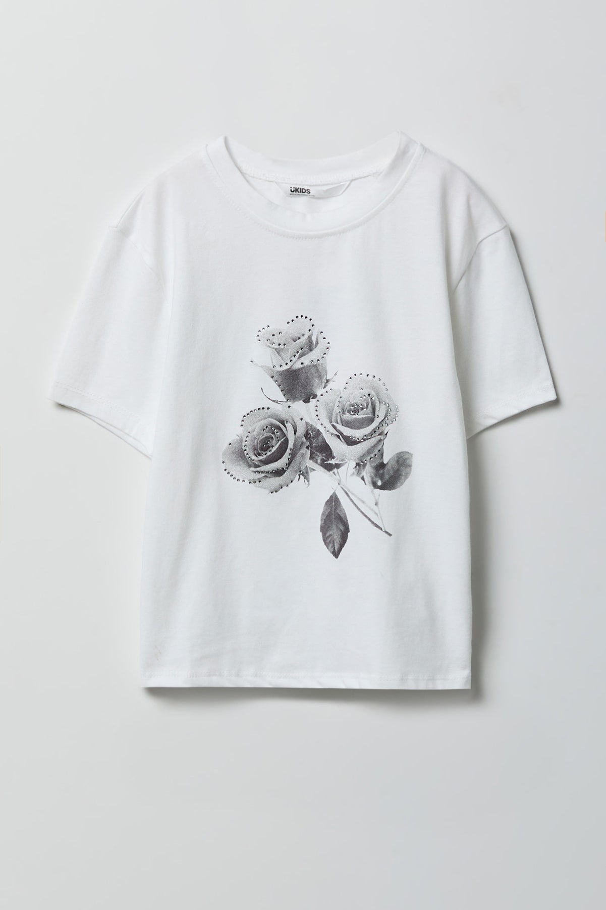 Girls Floral Graphic T-Shirt