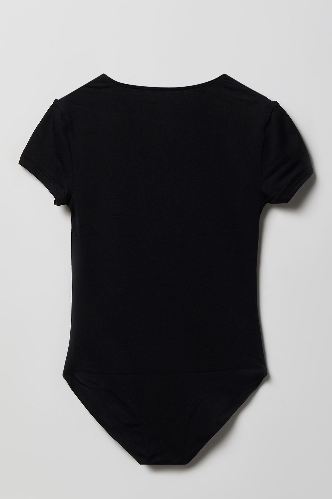 Girls Contour Square Neckline Bodysuit