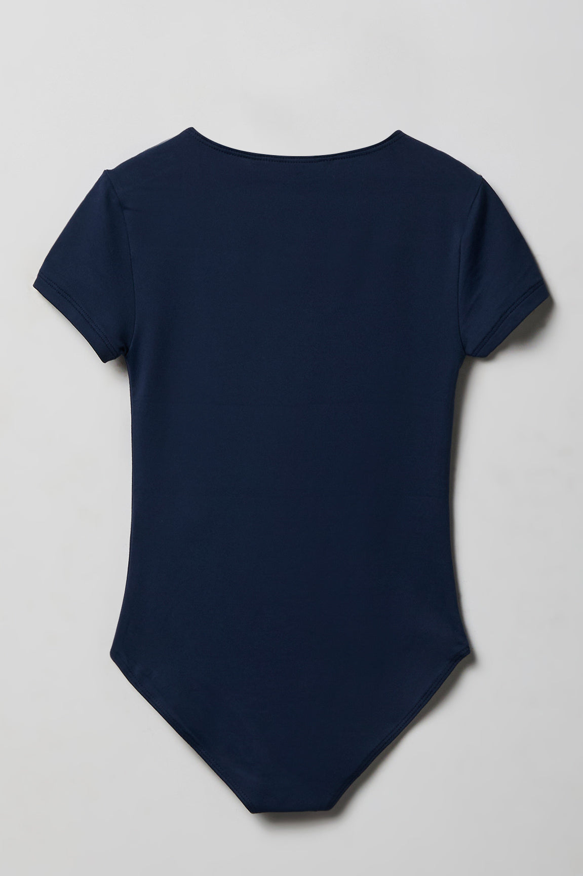 Girls Contour Square Neckline Bodysuit