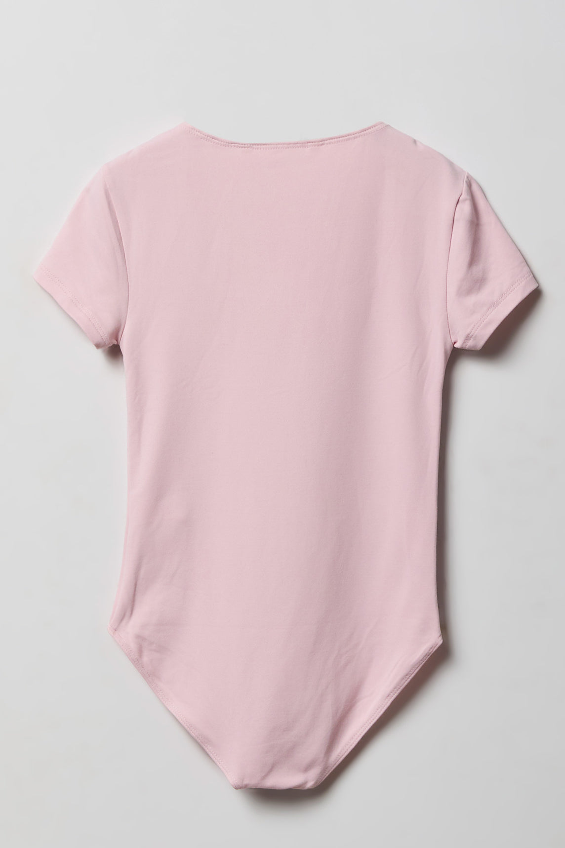 Girls Contour Square Neckline Bodysuit