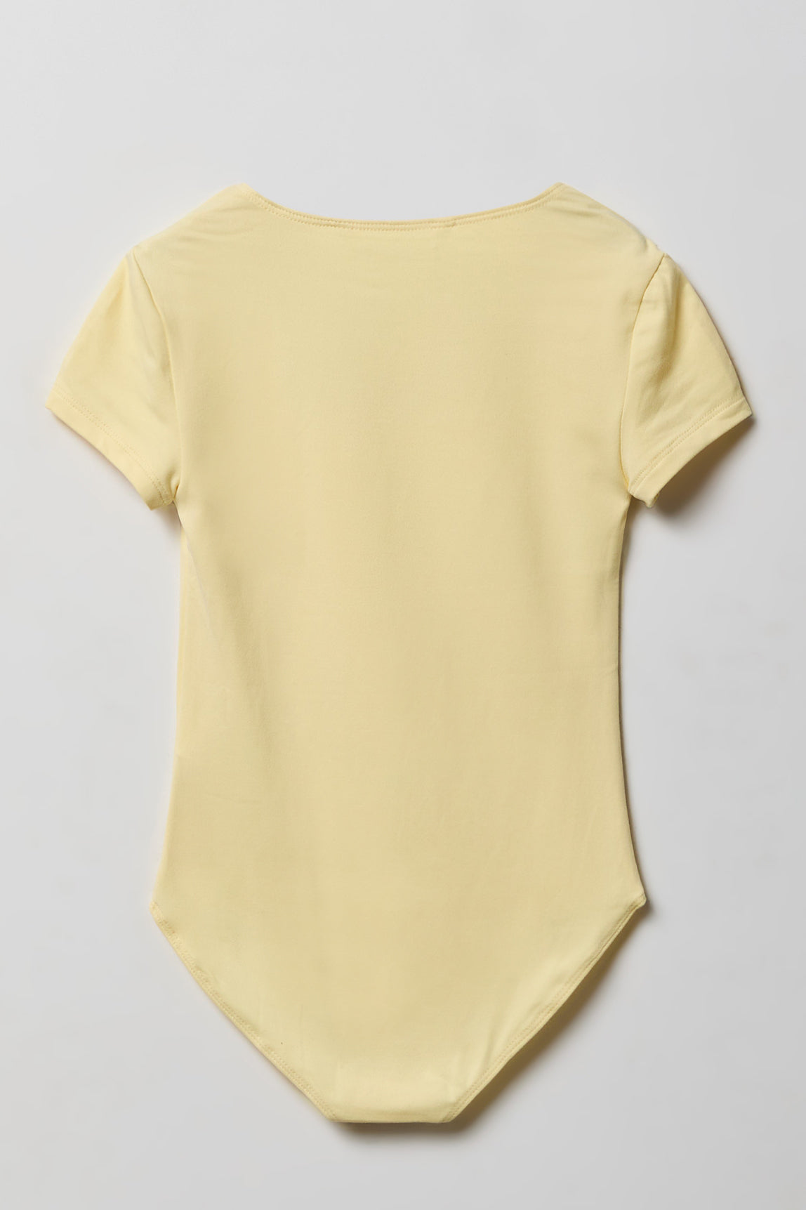 Girls Contour Square Neckline Bodysuit