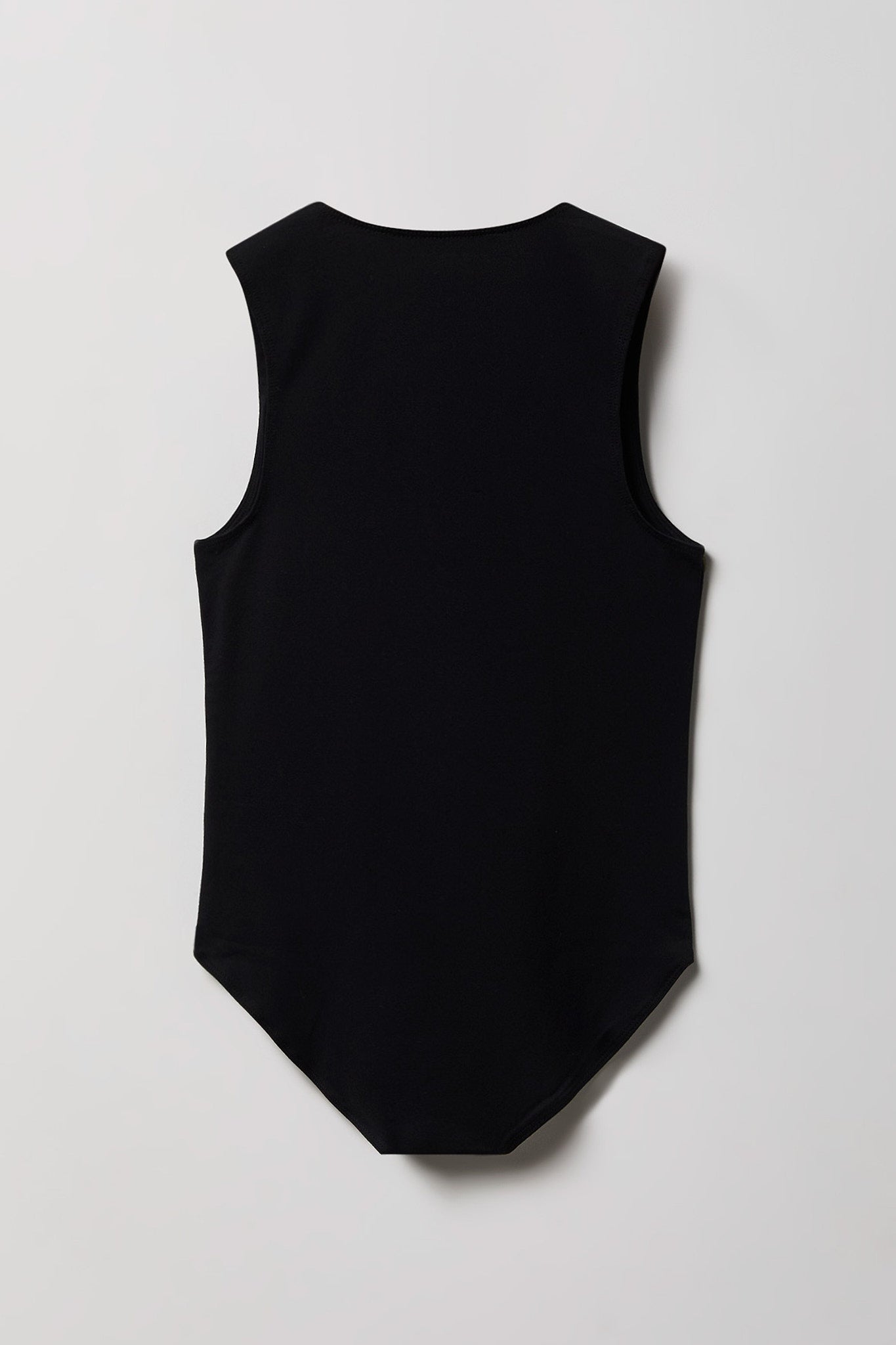 Girls Scoop Neckline Contour Bodysuit