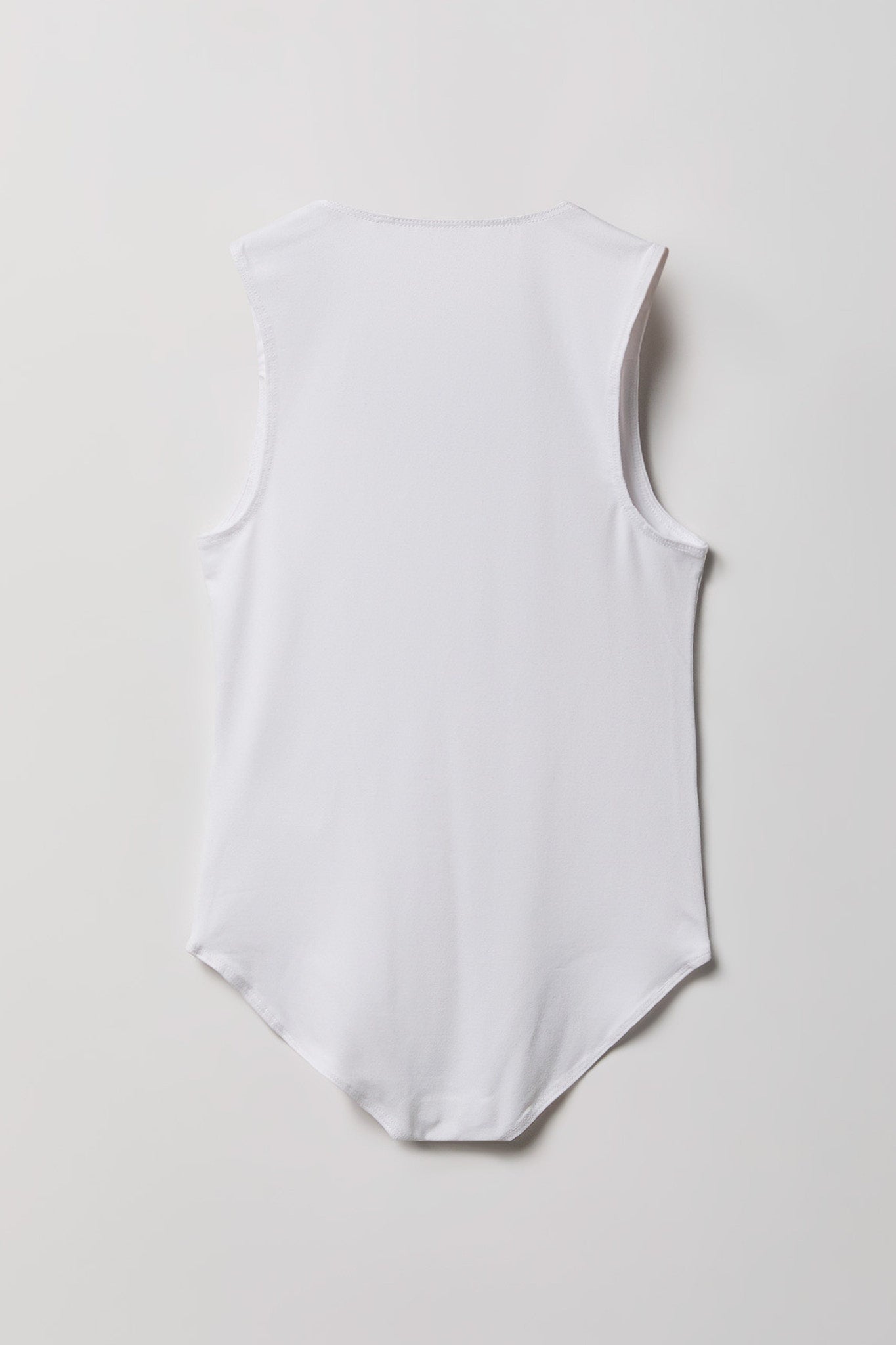 Girls Scoop Neckline Contour Bodysuit