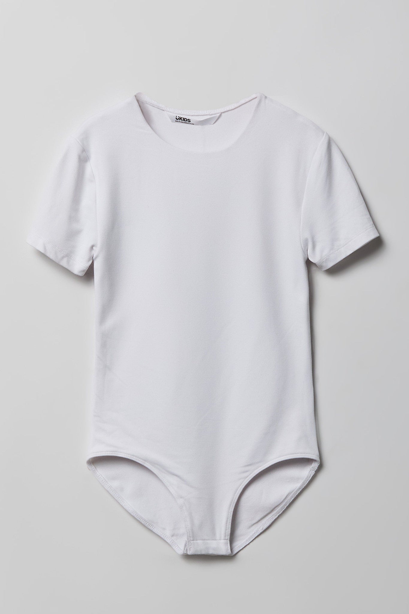 Girls Contour Crew Neck Bodysuit
