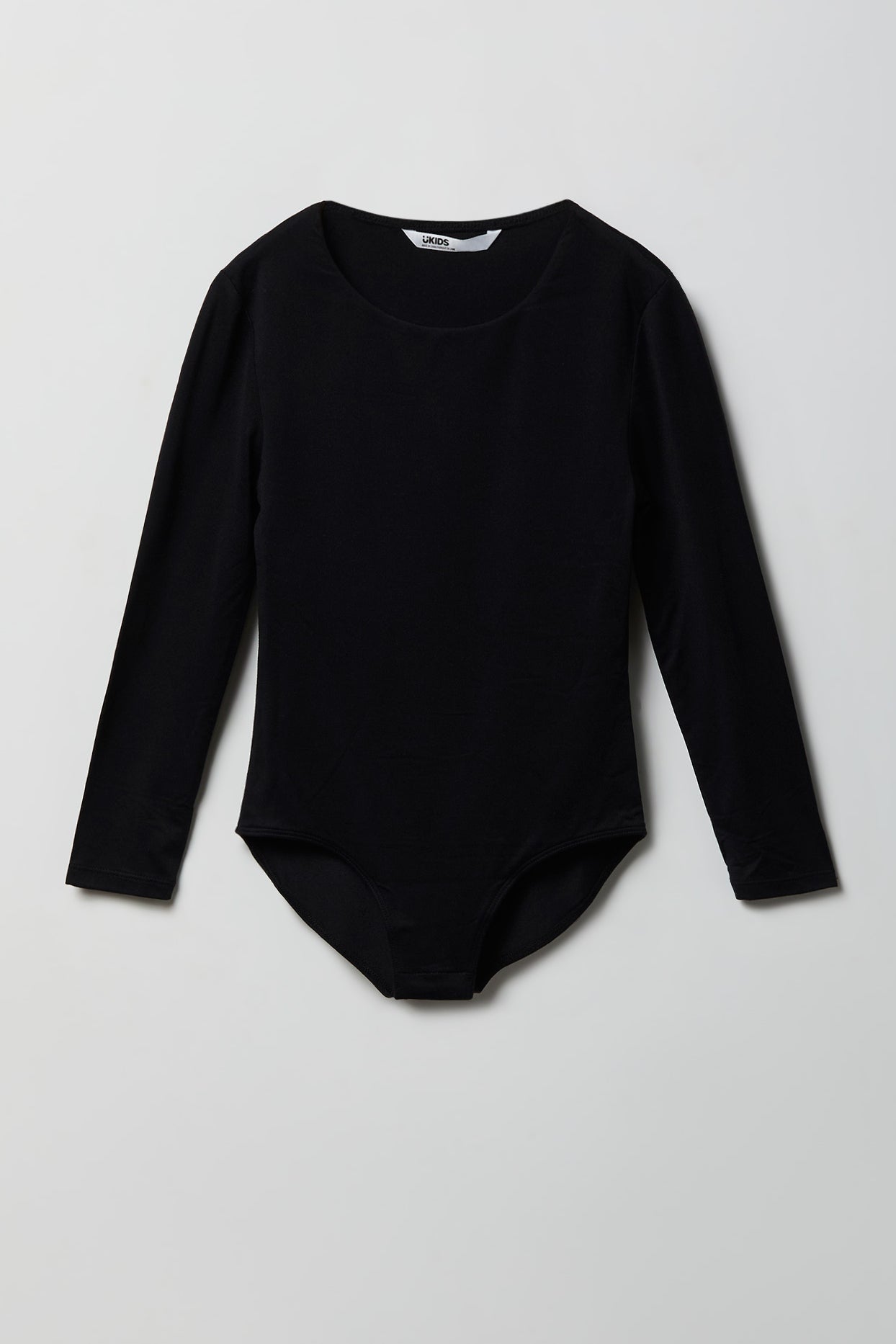 Girls Contour Crewneck Long Sleeve Bodysuit