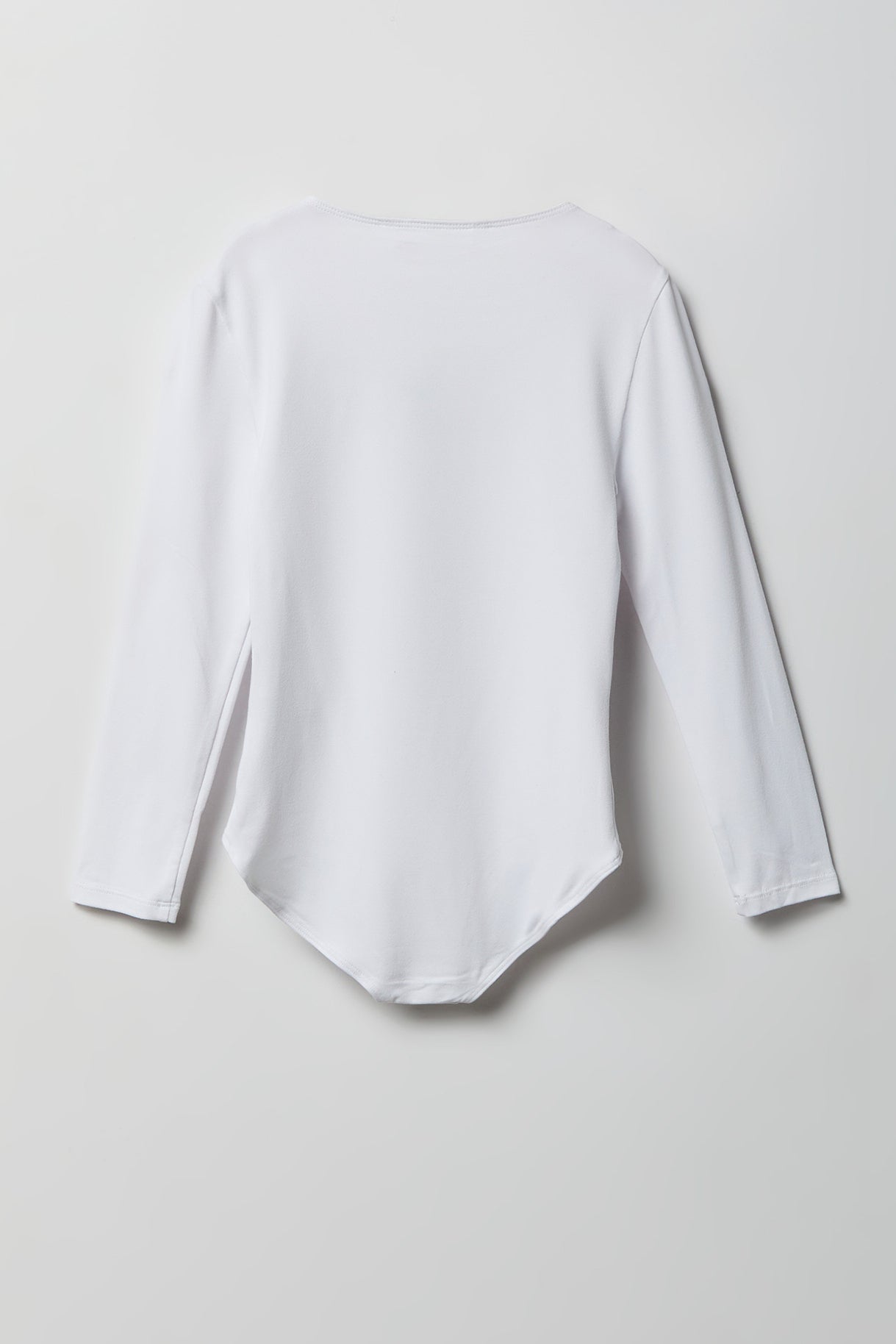 Girls Contour Crewneck Long Sleeve Bodysuit