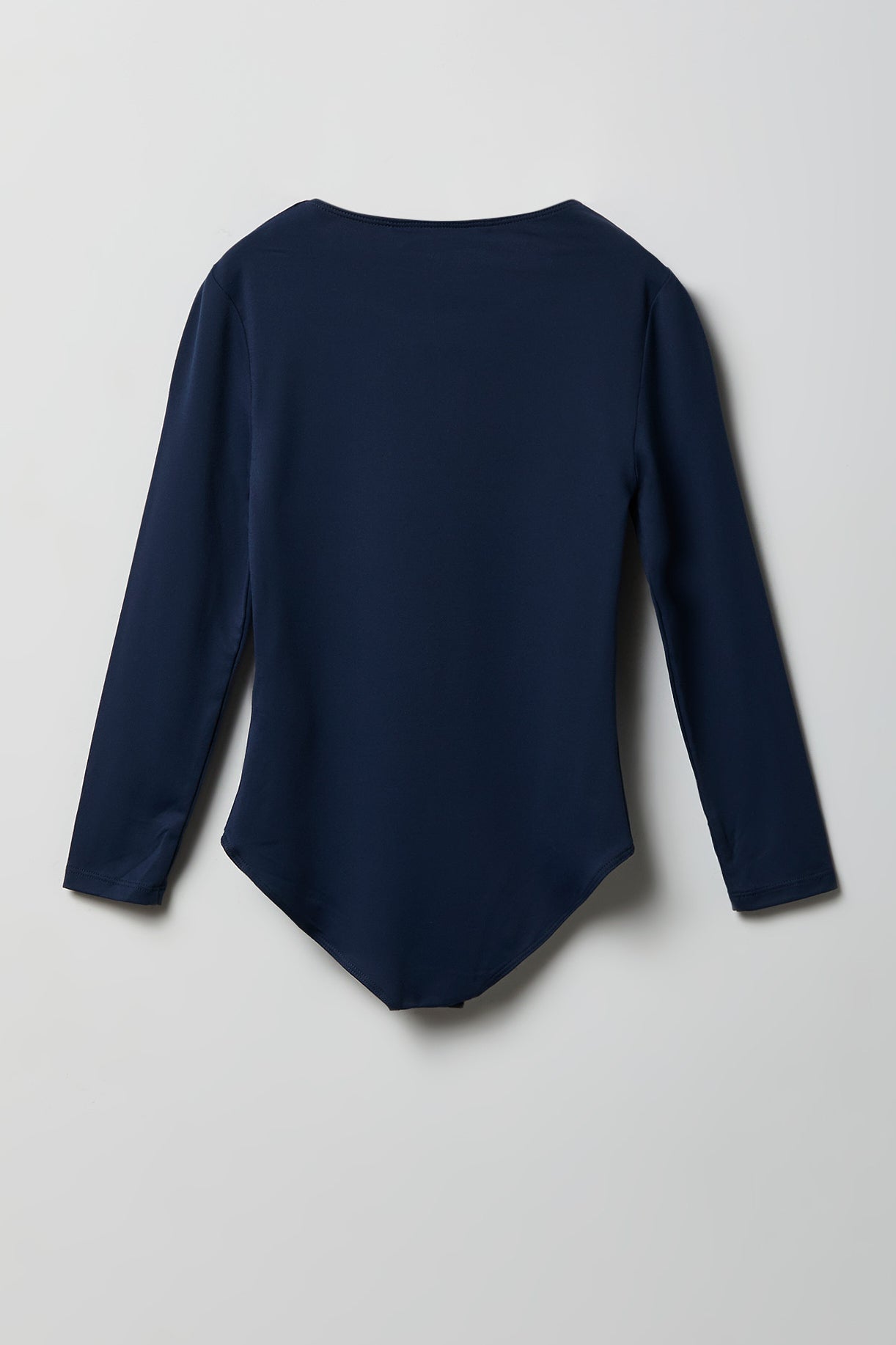 Girls Contour Crewneck Long Sleeve Bodysuit