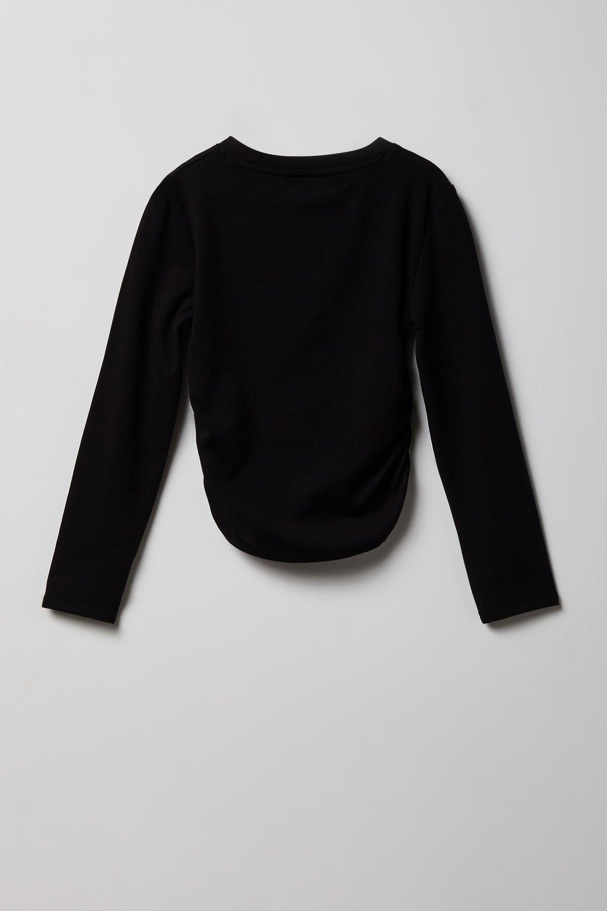 Girls Cinched Long Sleeve Top