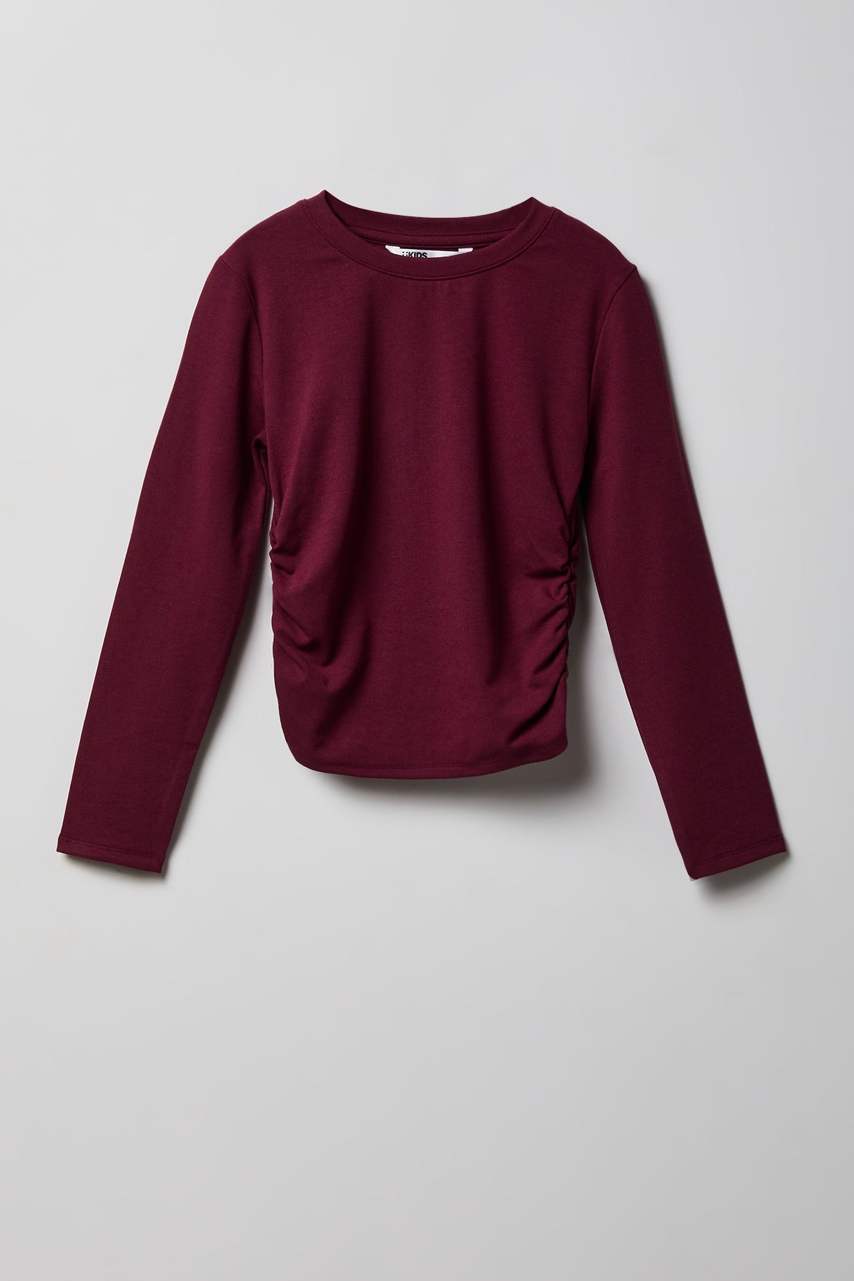 Girls Cinched Long Sleeve Top