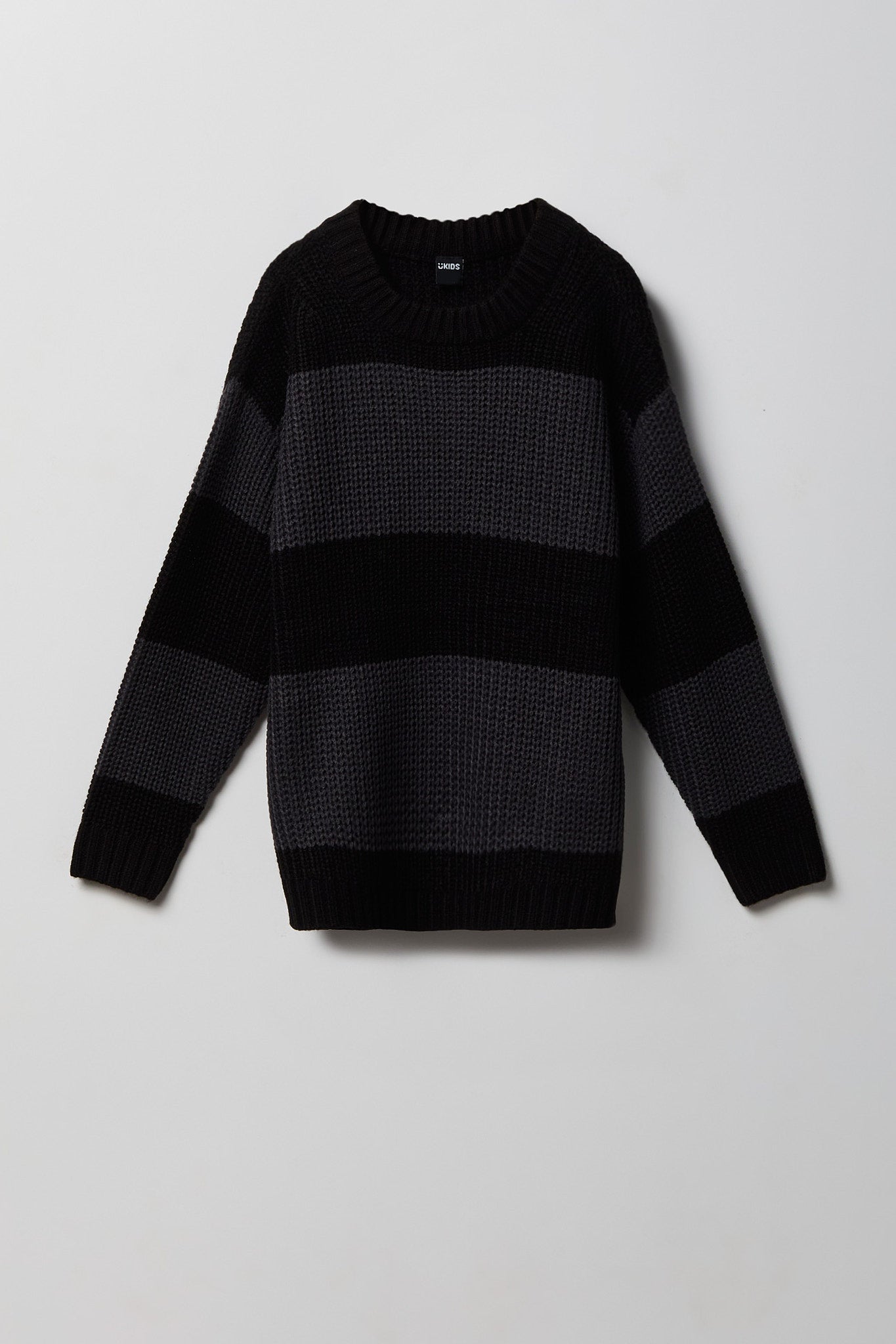 Boys Striped Boxy Sweater
