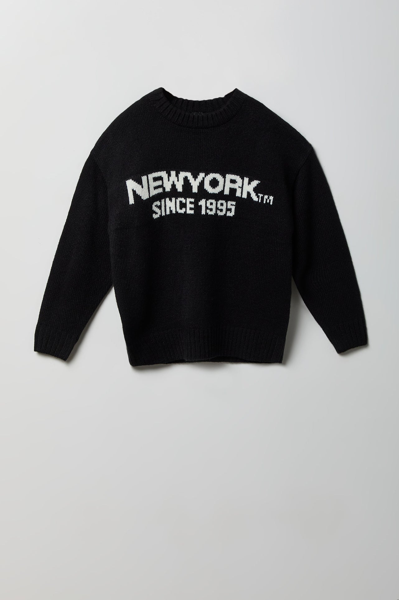 Boys Jacquard Knit Sweater