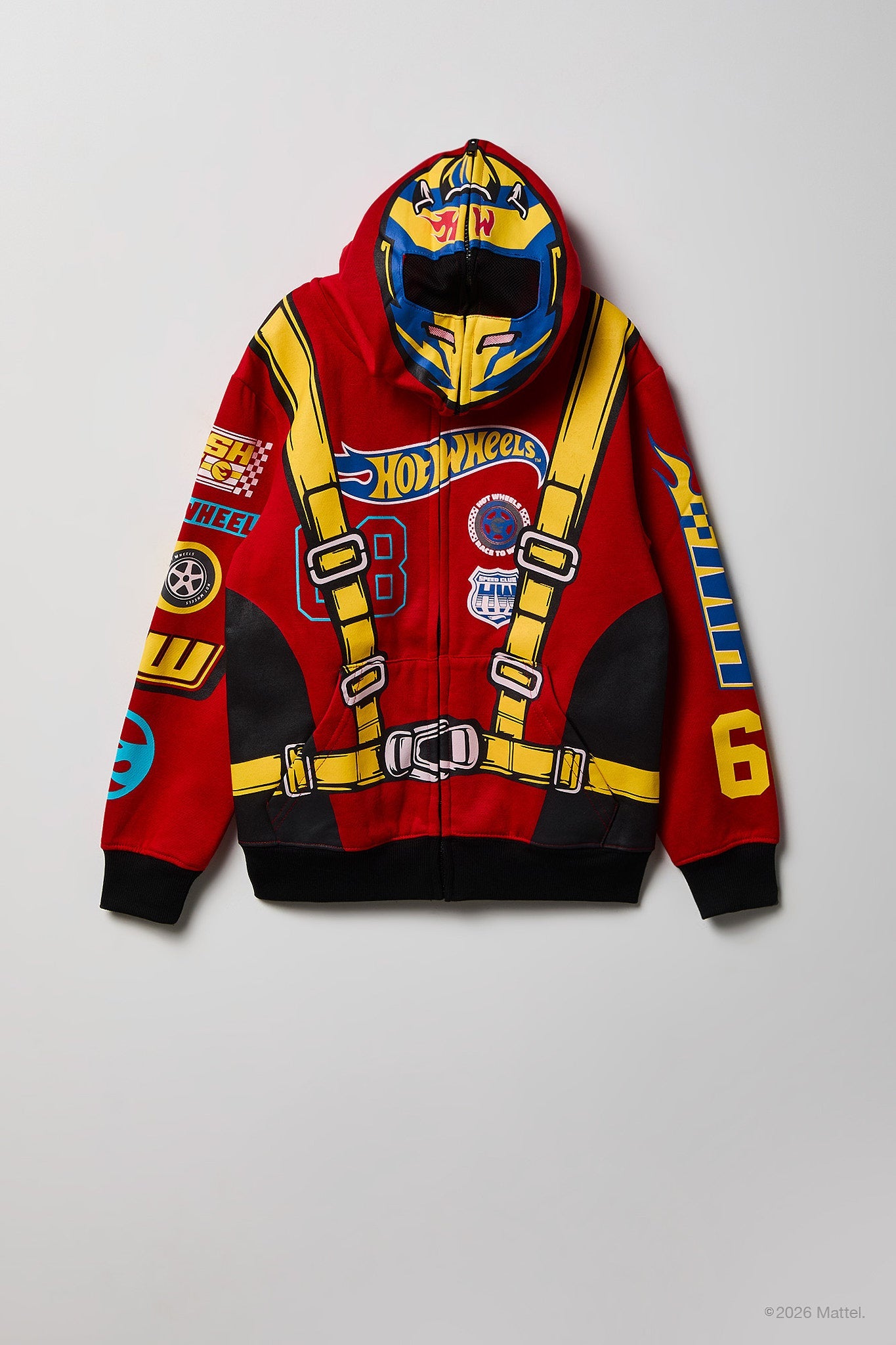 Hot Wheels™ Boys Printed Full-Zip Hoodie