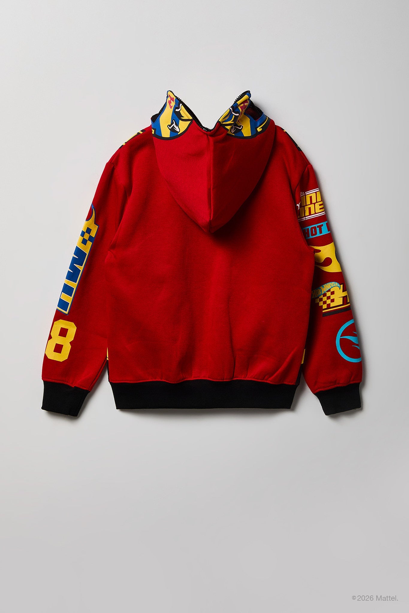 Hot Wheels™ Boys Printed Full-Zip Hoodie