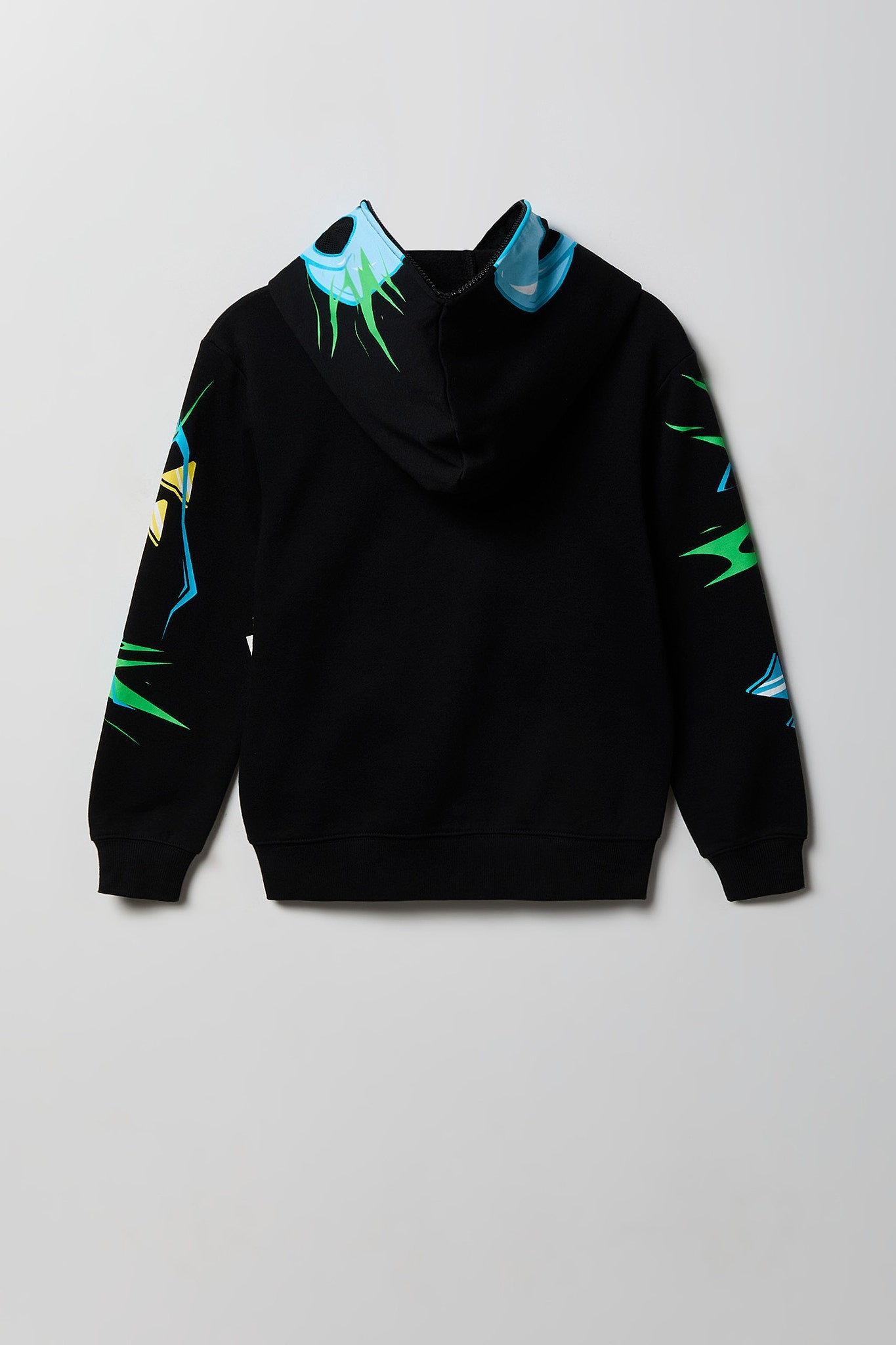 Boys Skeleton Peeper Zip-Up Fleece Hoodie