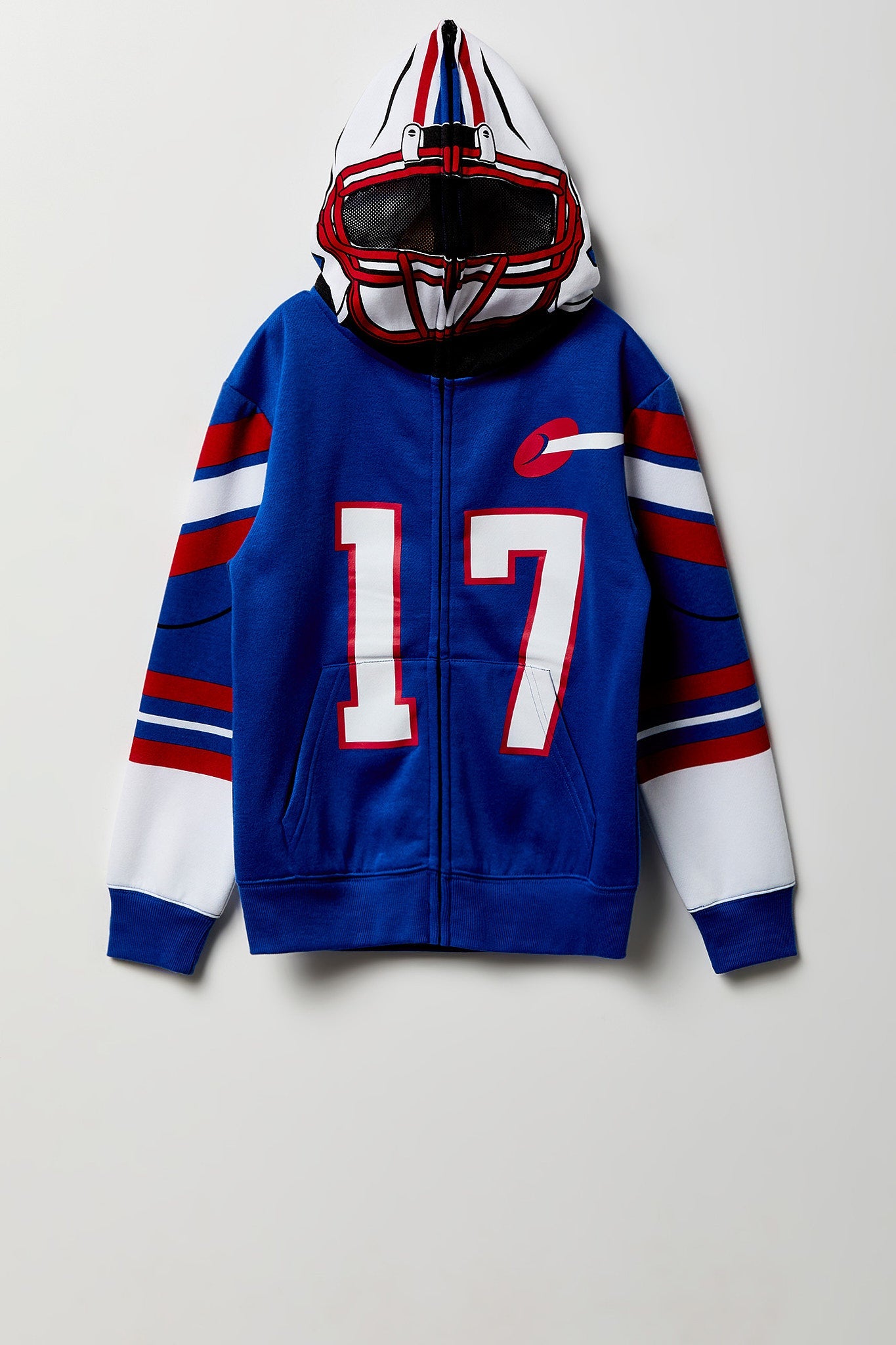 Kids Football Player Peeper Hoodie