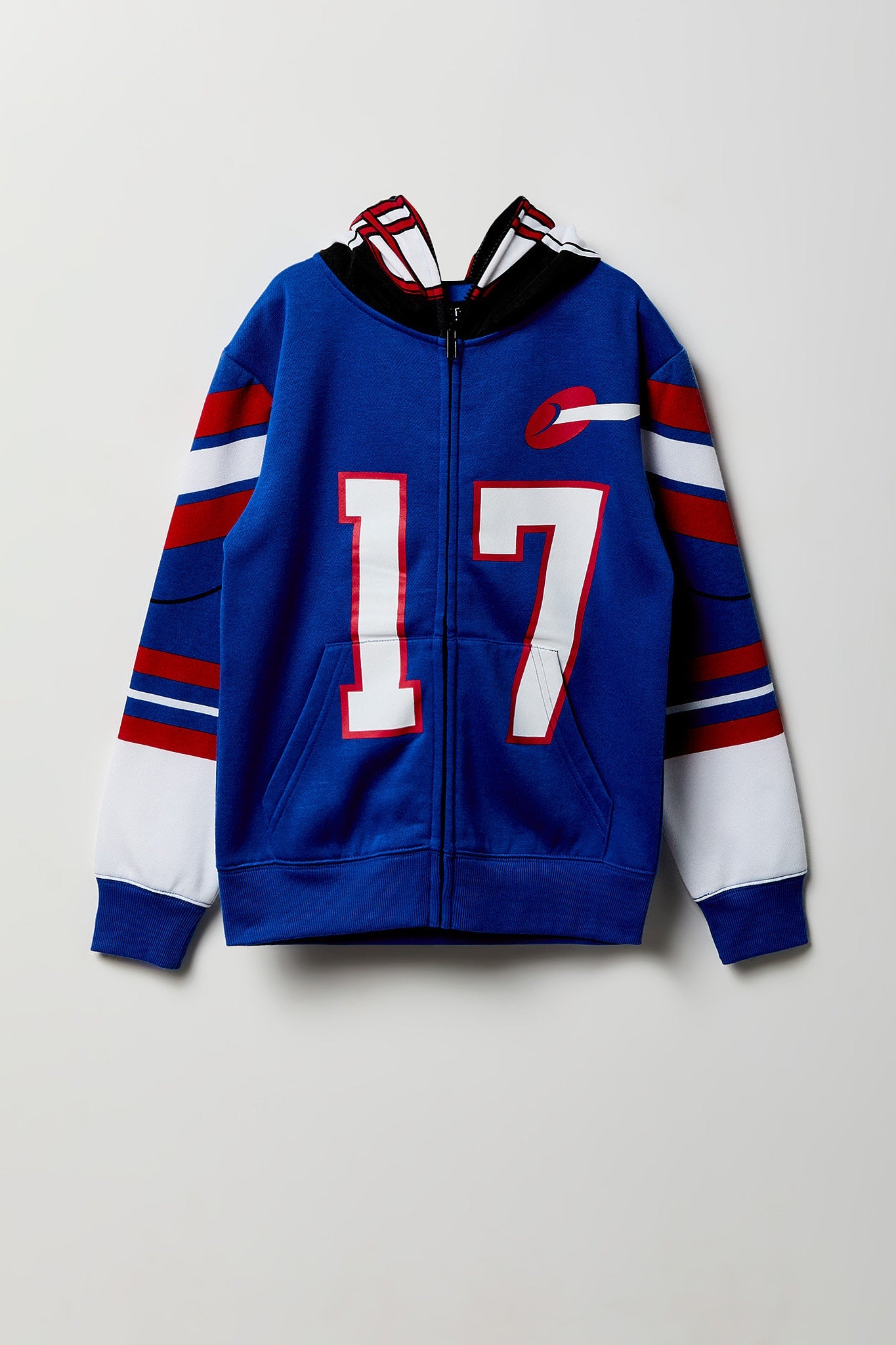 Kids Football Player Peeper Hoodie