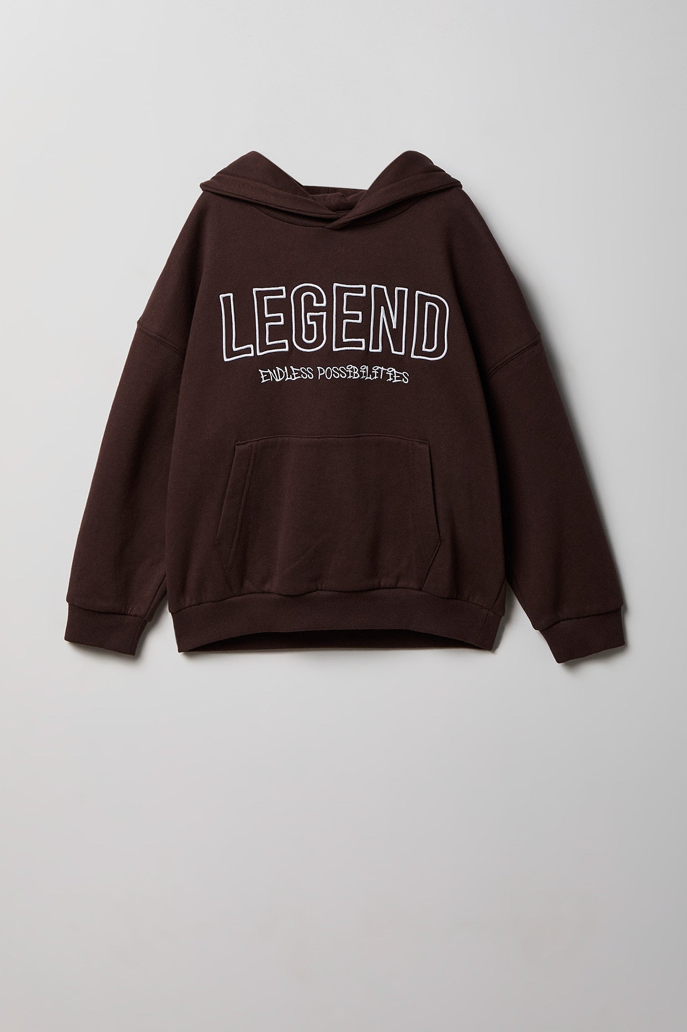 Kids Fleece Embroidered Hoodie