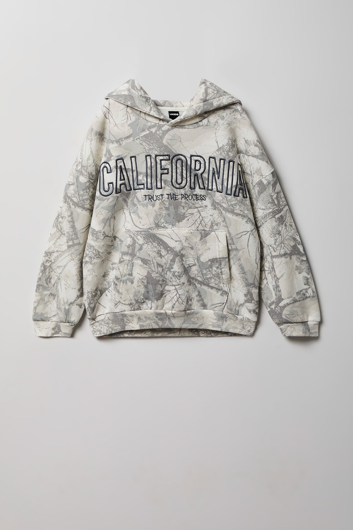 Kids Fleece Embroidered Hoodie