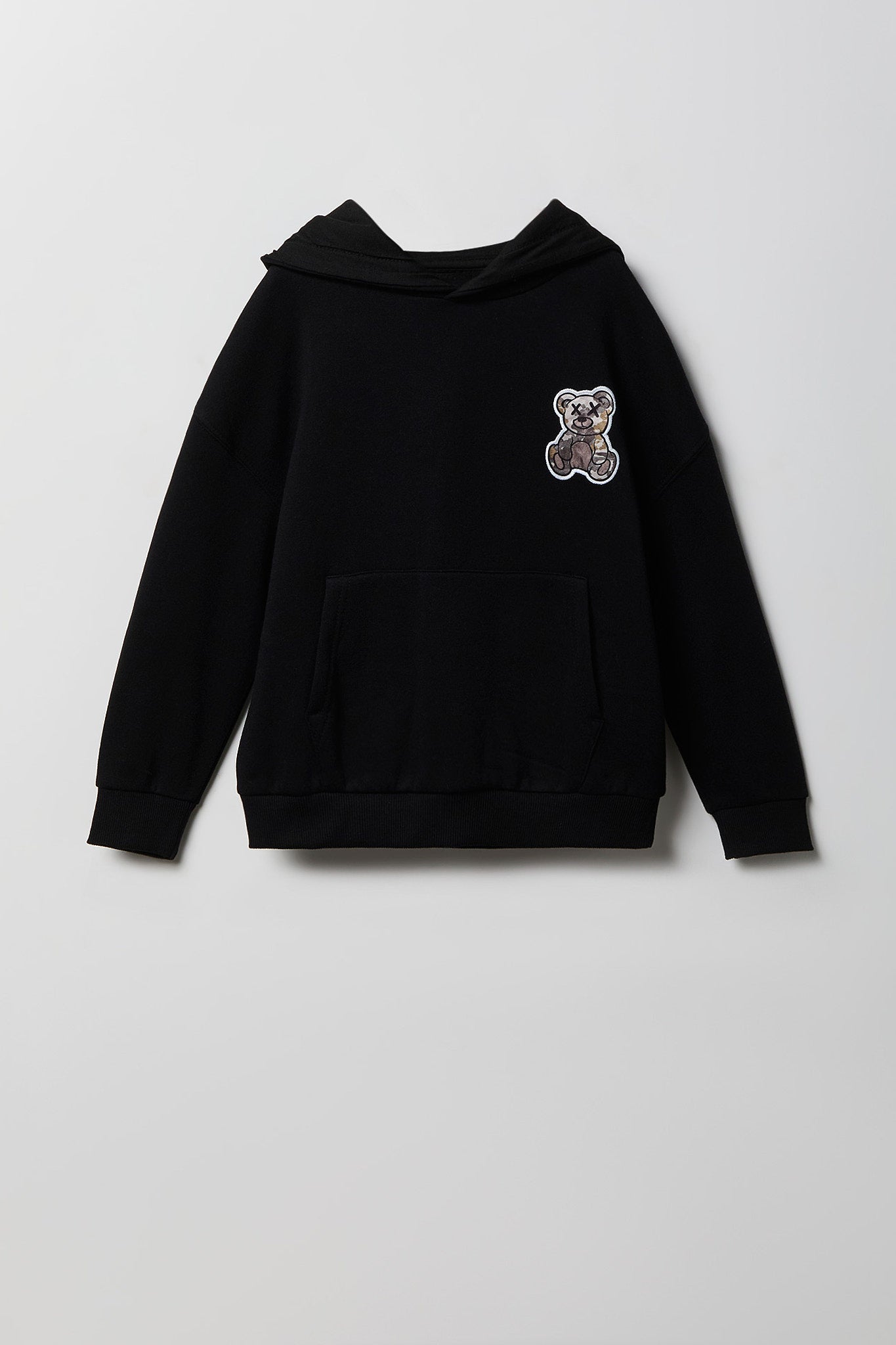 Kids Embroidered Fleece Hoodie