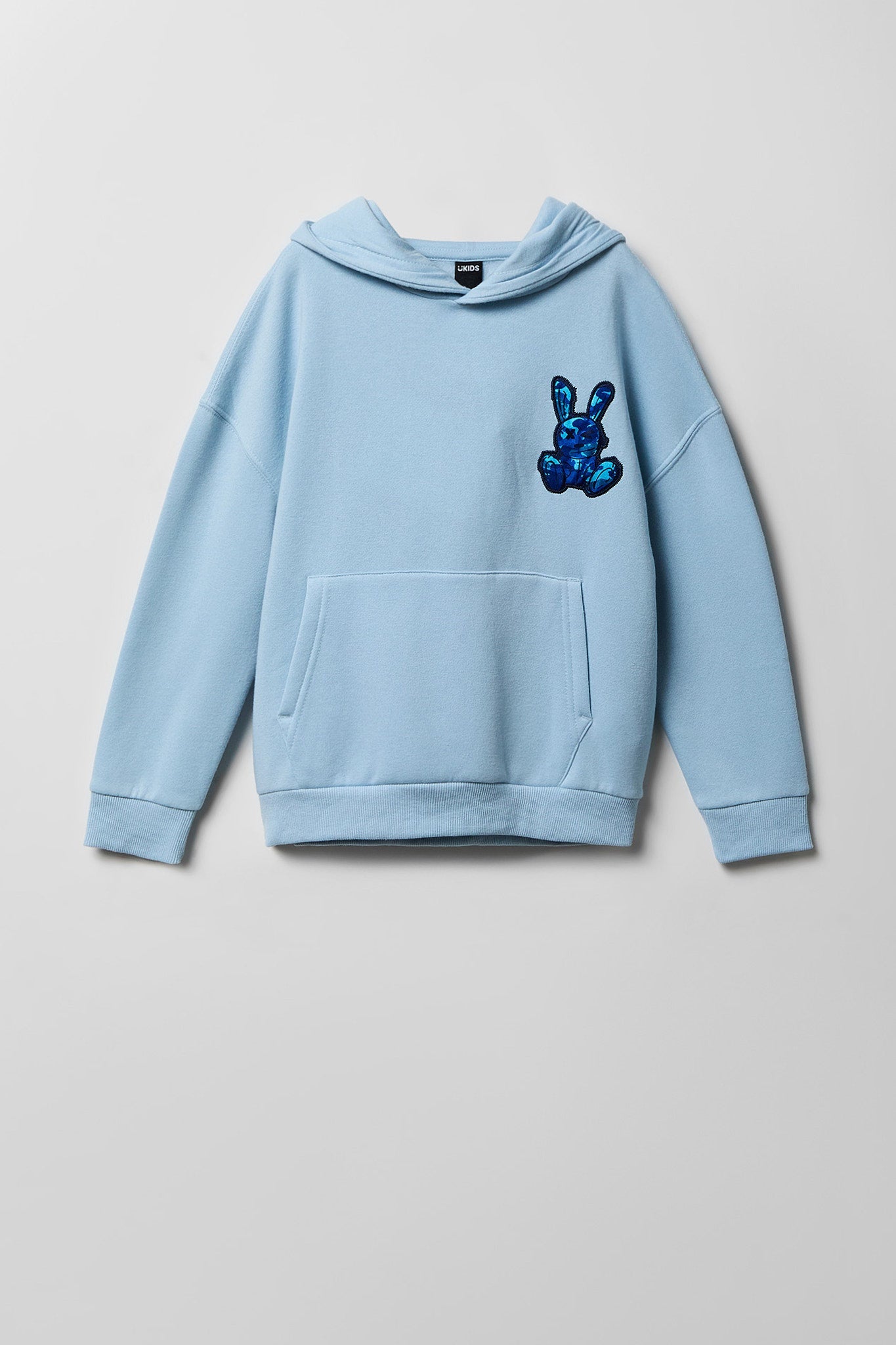 Kids Embroidered Fleece Hoodie