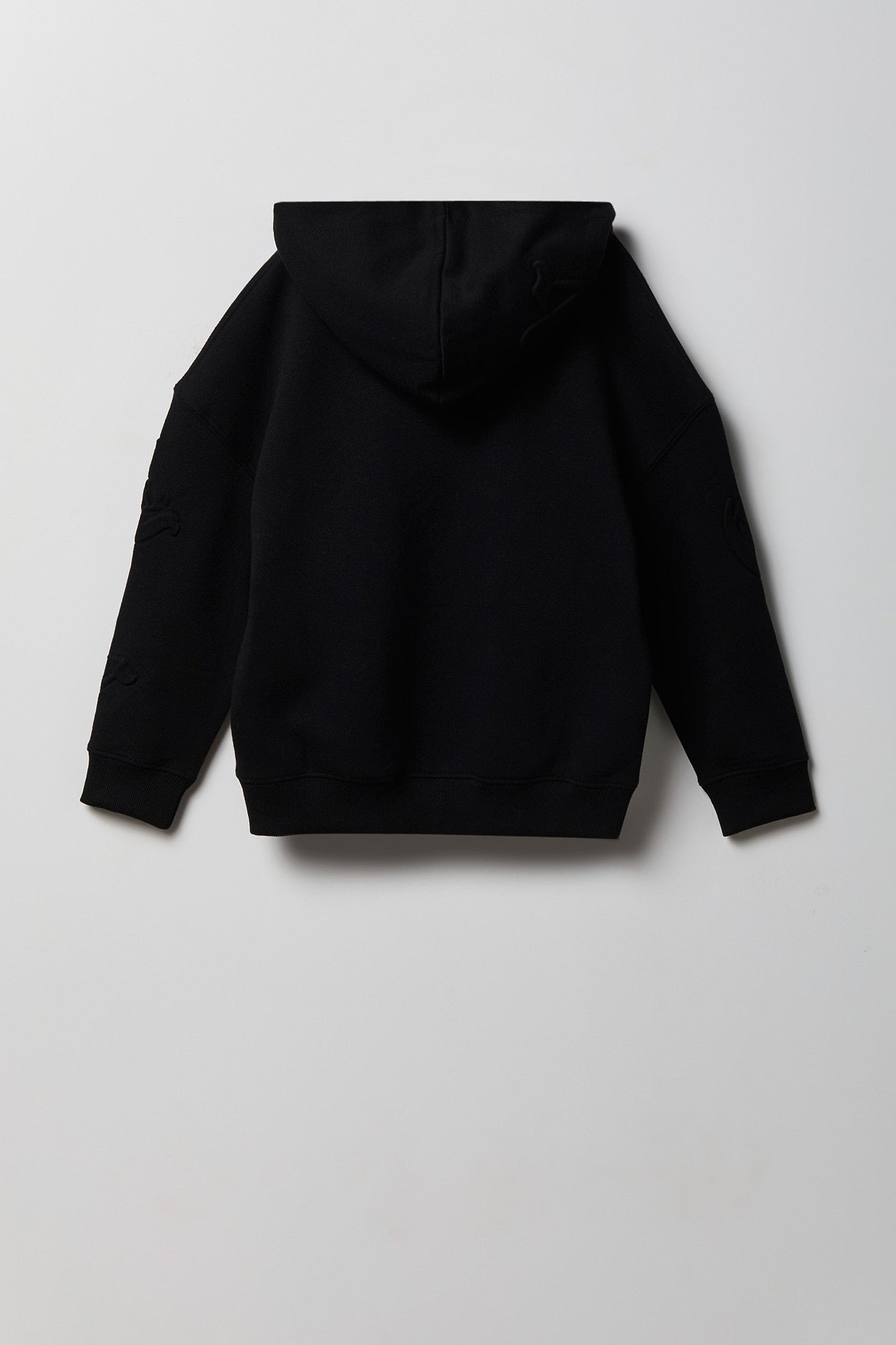 Kids Gothic Font Fleece Hoodie
