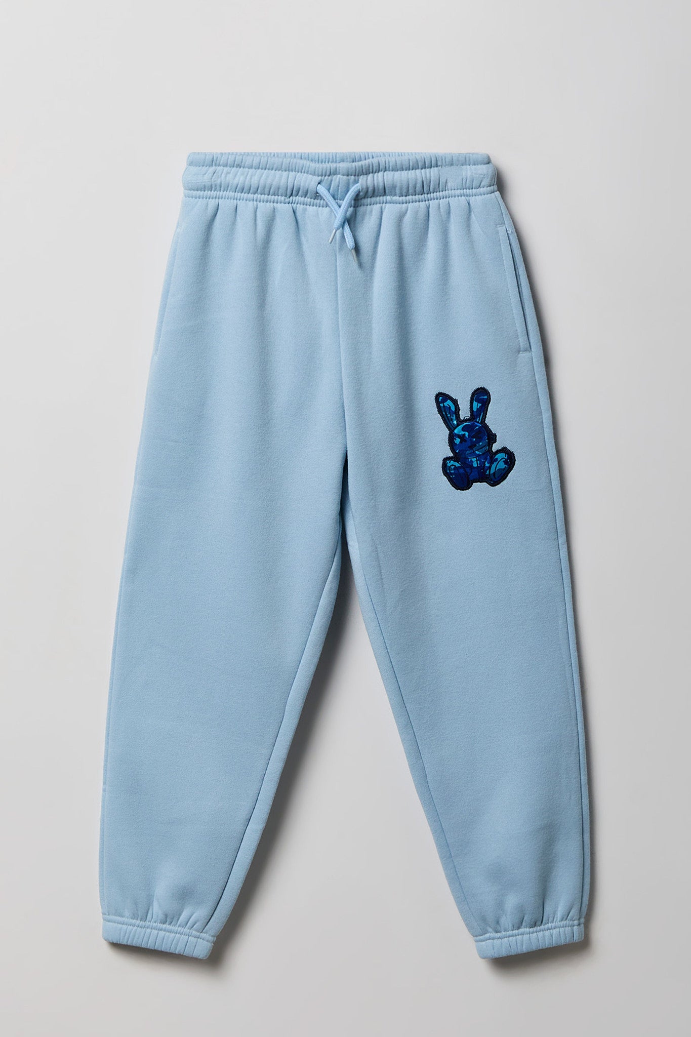 Kids Embroidered Fleece Jogger