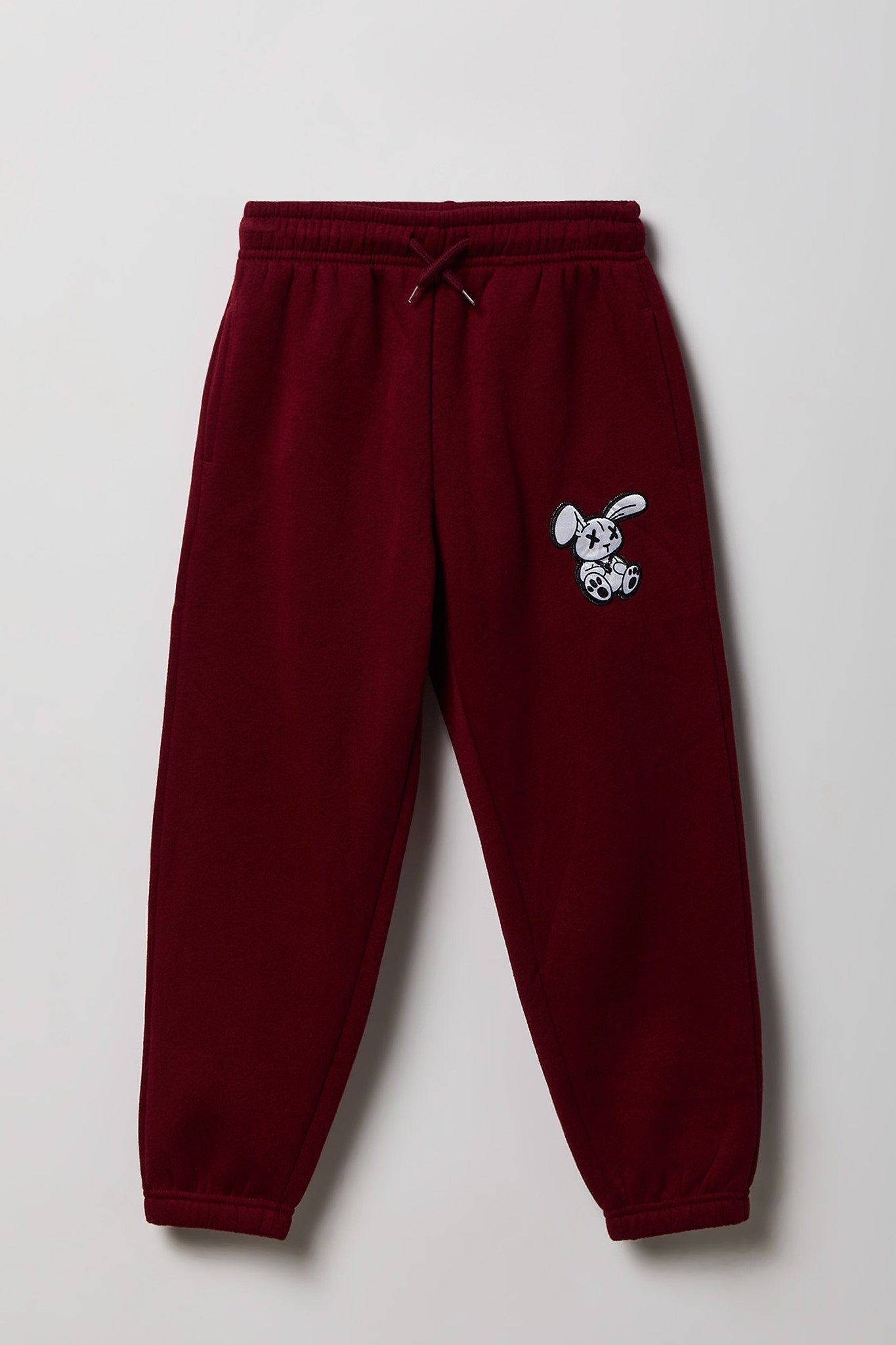 Kids Embroidered Fleece Jogger