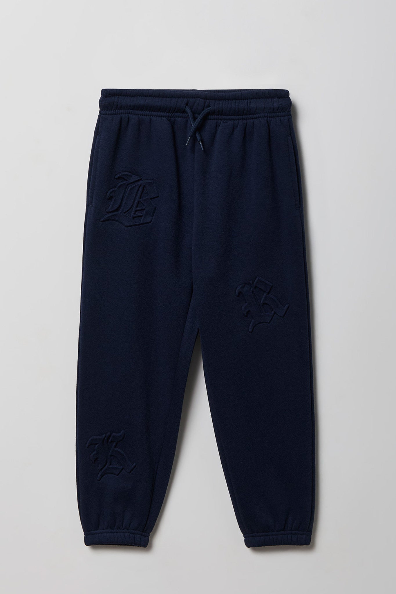 Kids Gothic Font Fleece Jogger