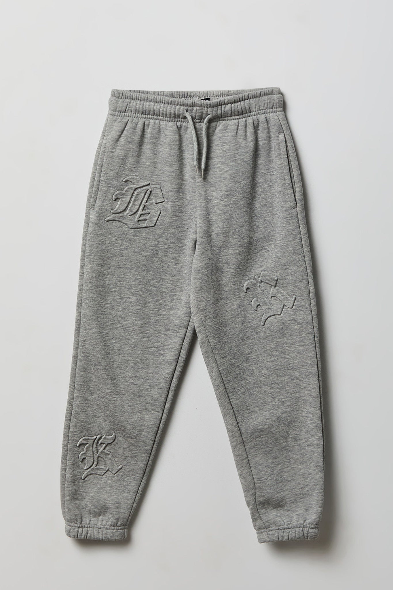 Kids Gothic Font Fleece Jogger