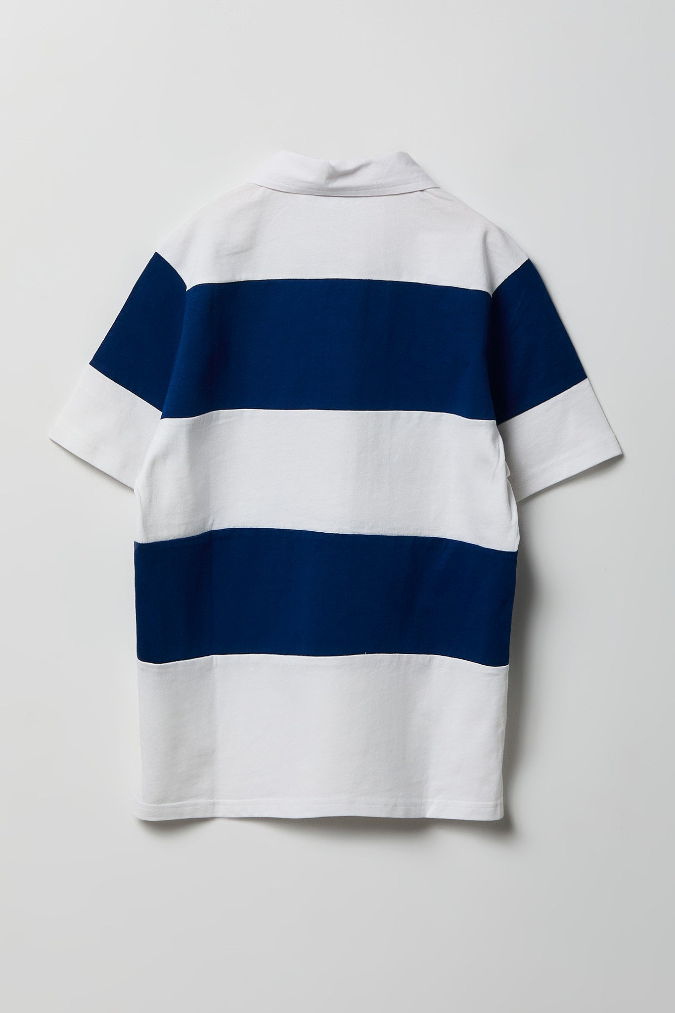 Boys Embroidered Boxy Collared Polo