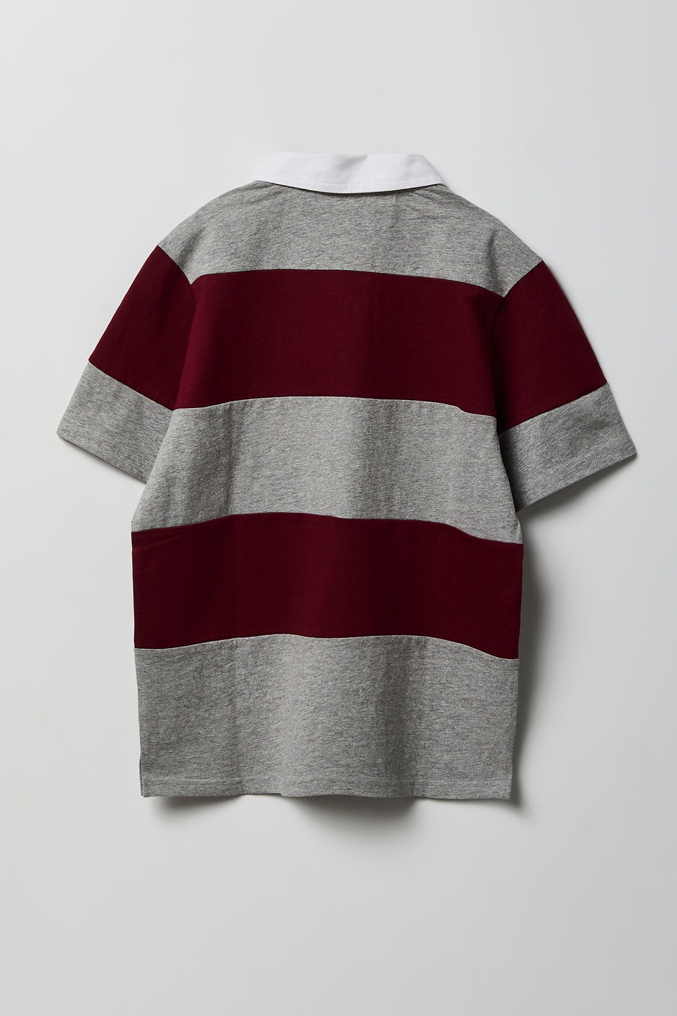 Boys Embroidered Boxy Collared Polo