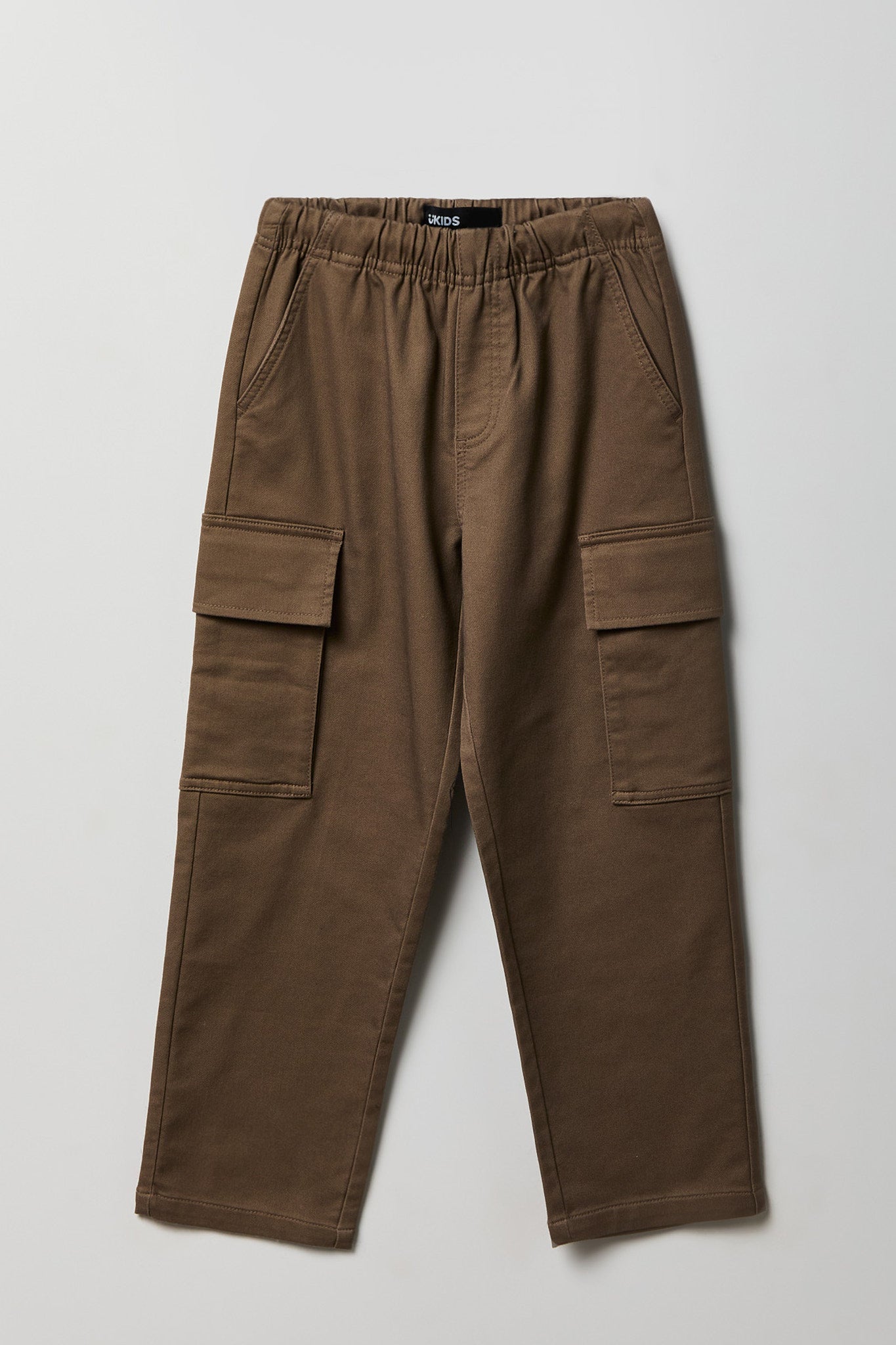Boys Soft Straight Cargo Pant