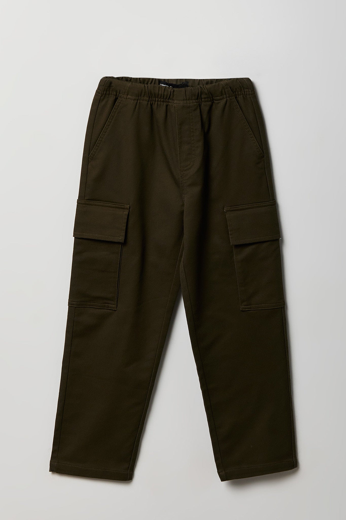 Boys Soft Straight Cargo Pant