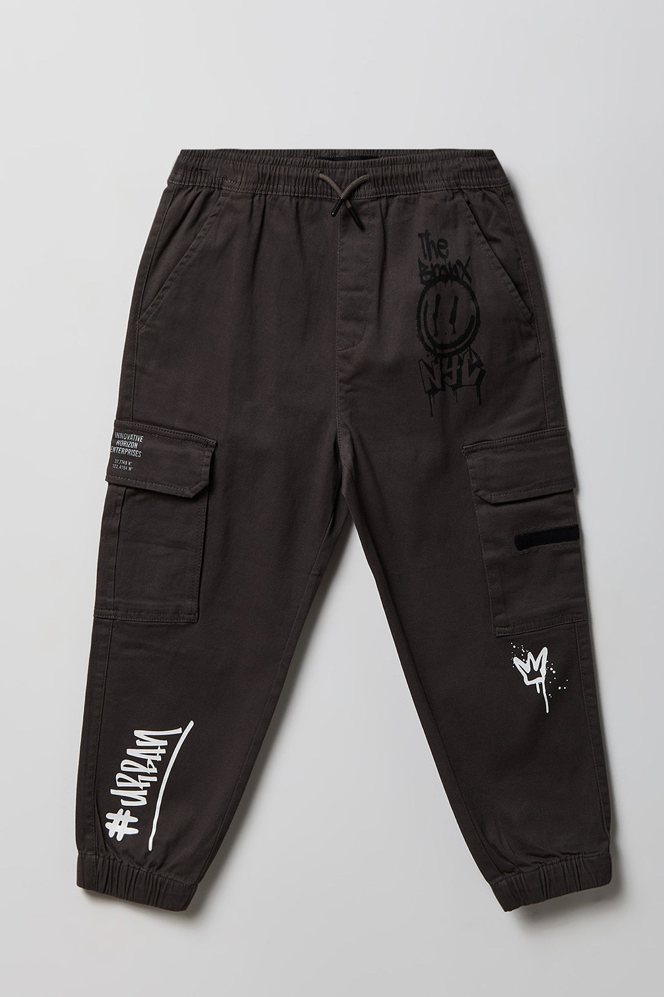 Boys Graphic Cargo Jogger