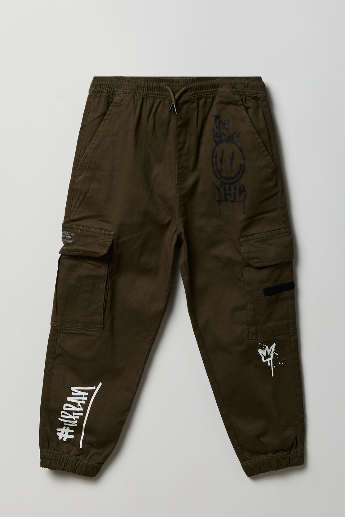 Boys Graphic Cargo Jogger