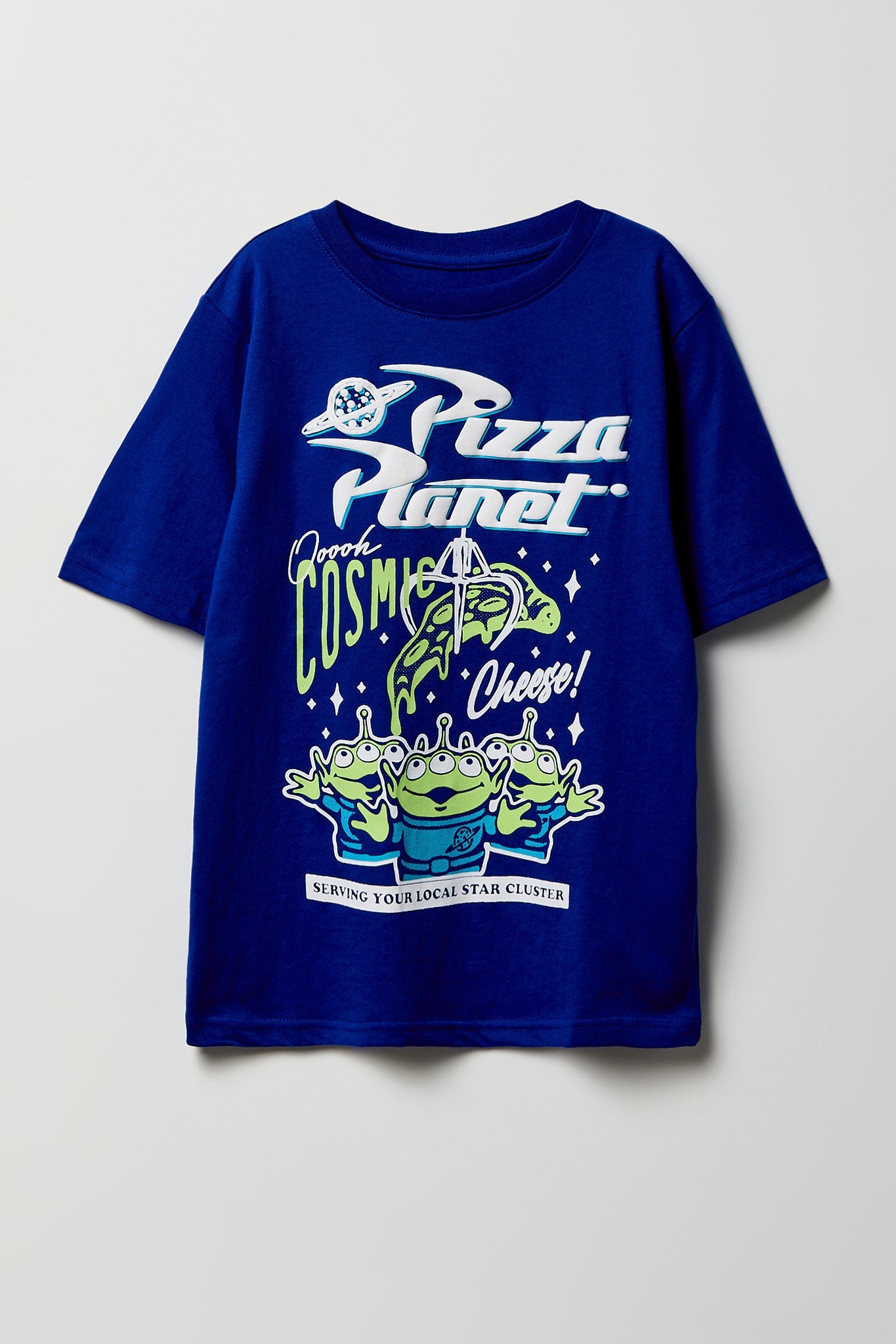 Kids Toy Story Pizza Planet Graphic T-Shirt
