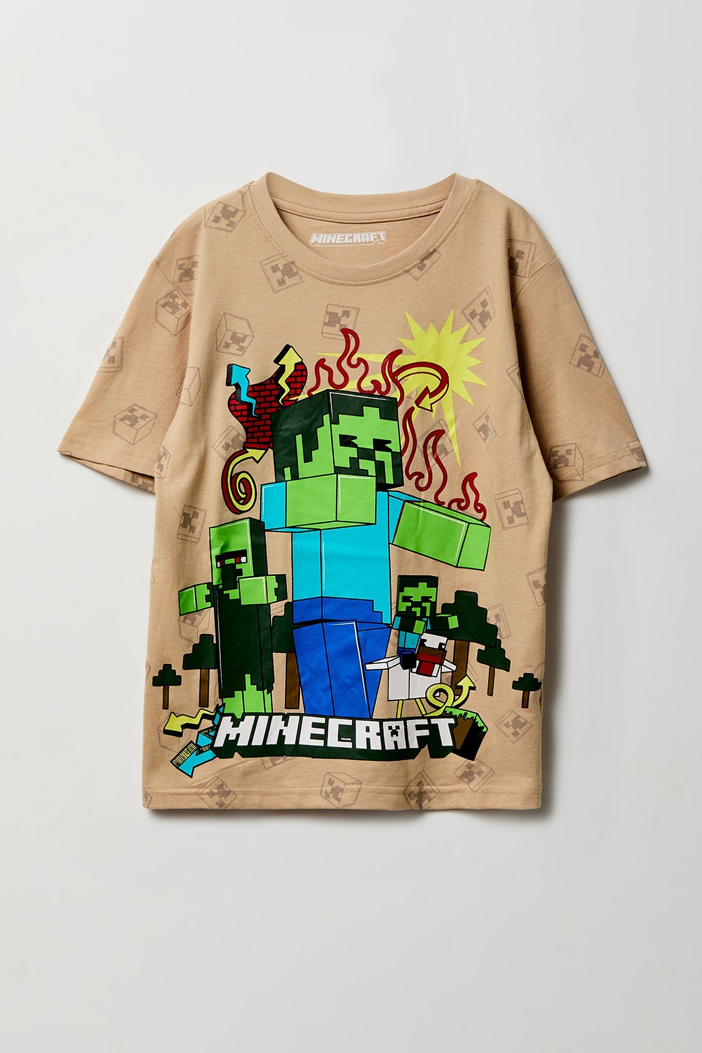 Kids Minecraft Graphic T-Shirt