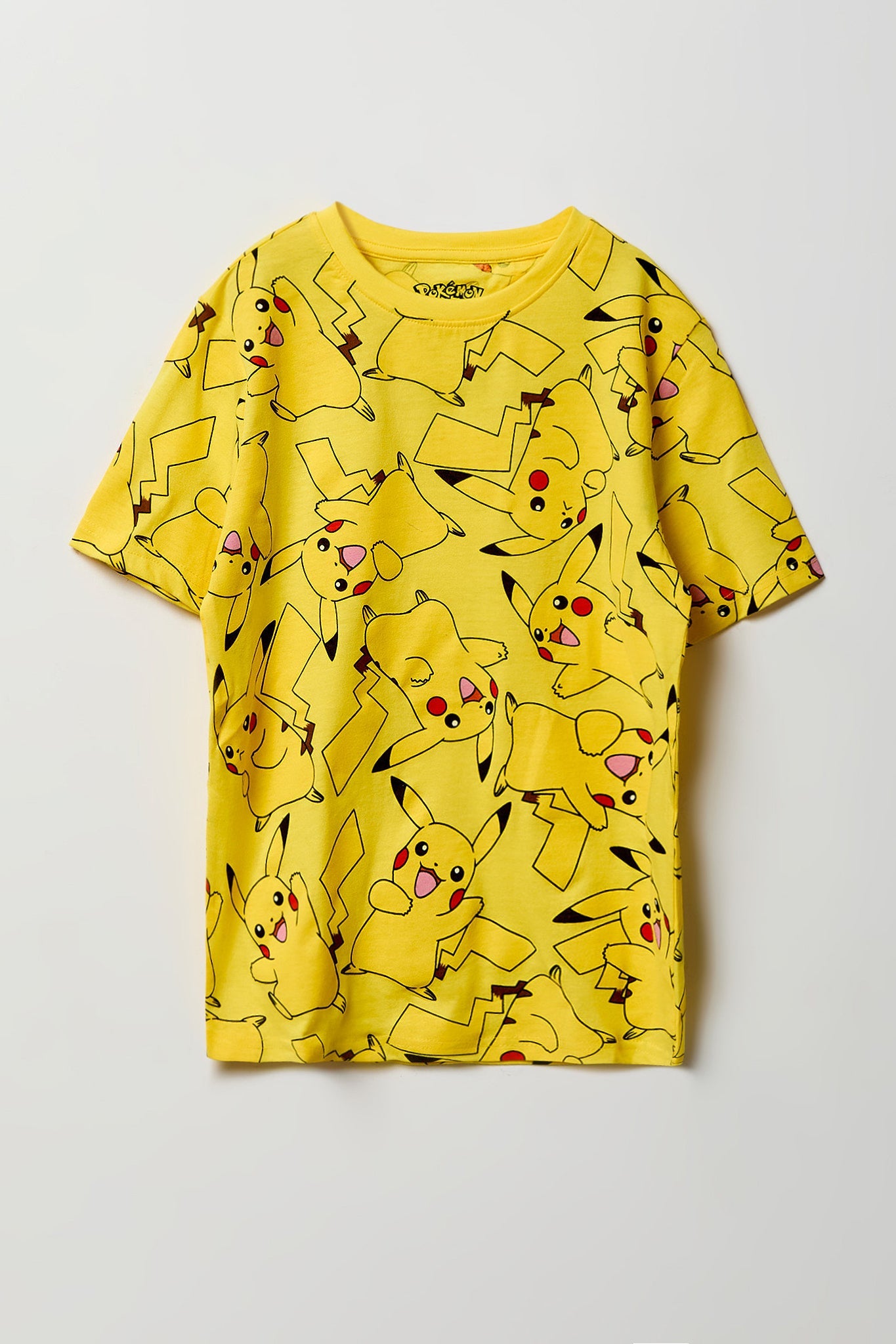 Kids Pikachu Print T-Shirt