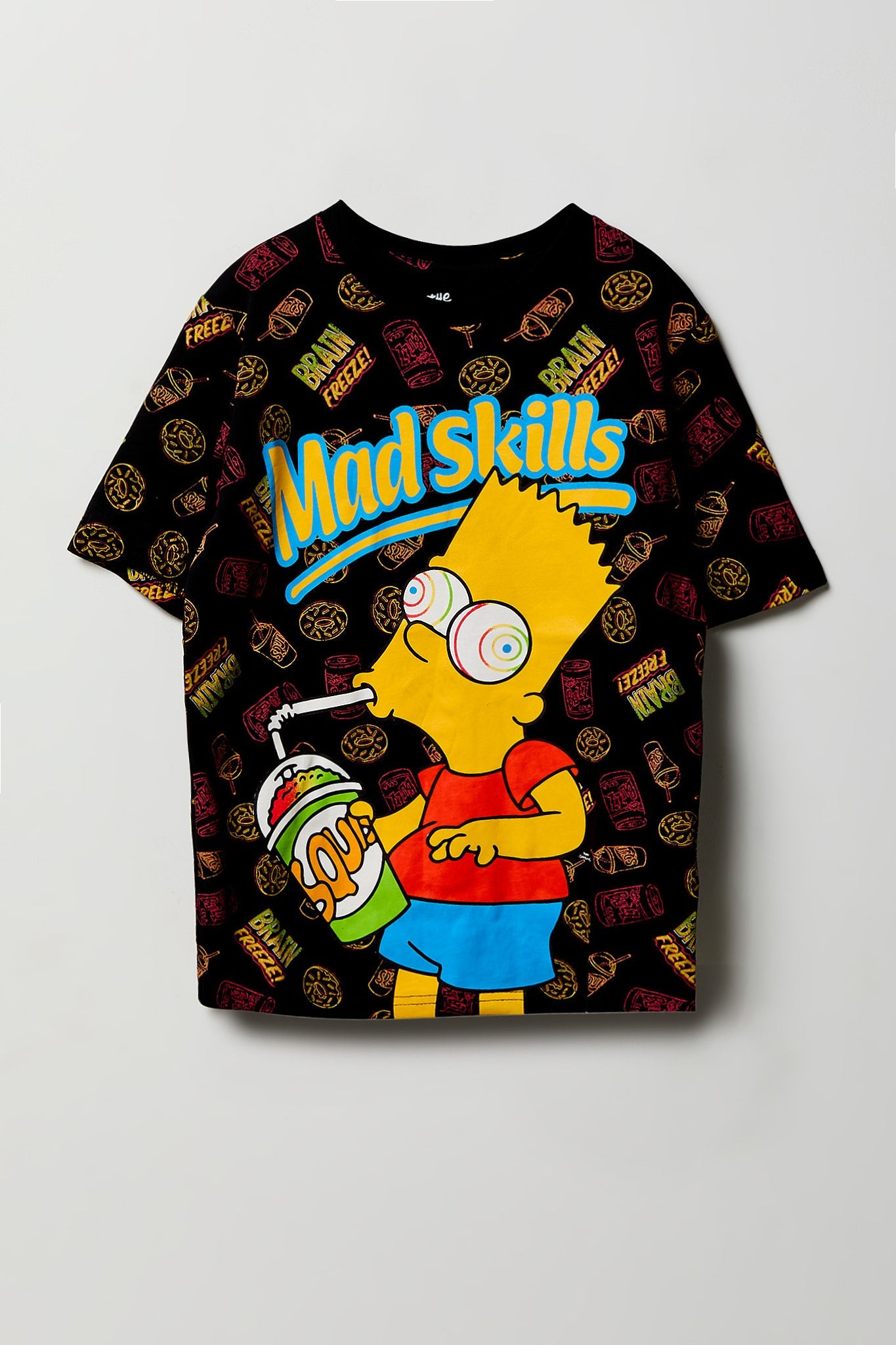 Kids Bart Simpson Graphic T-Shirt