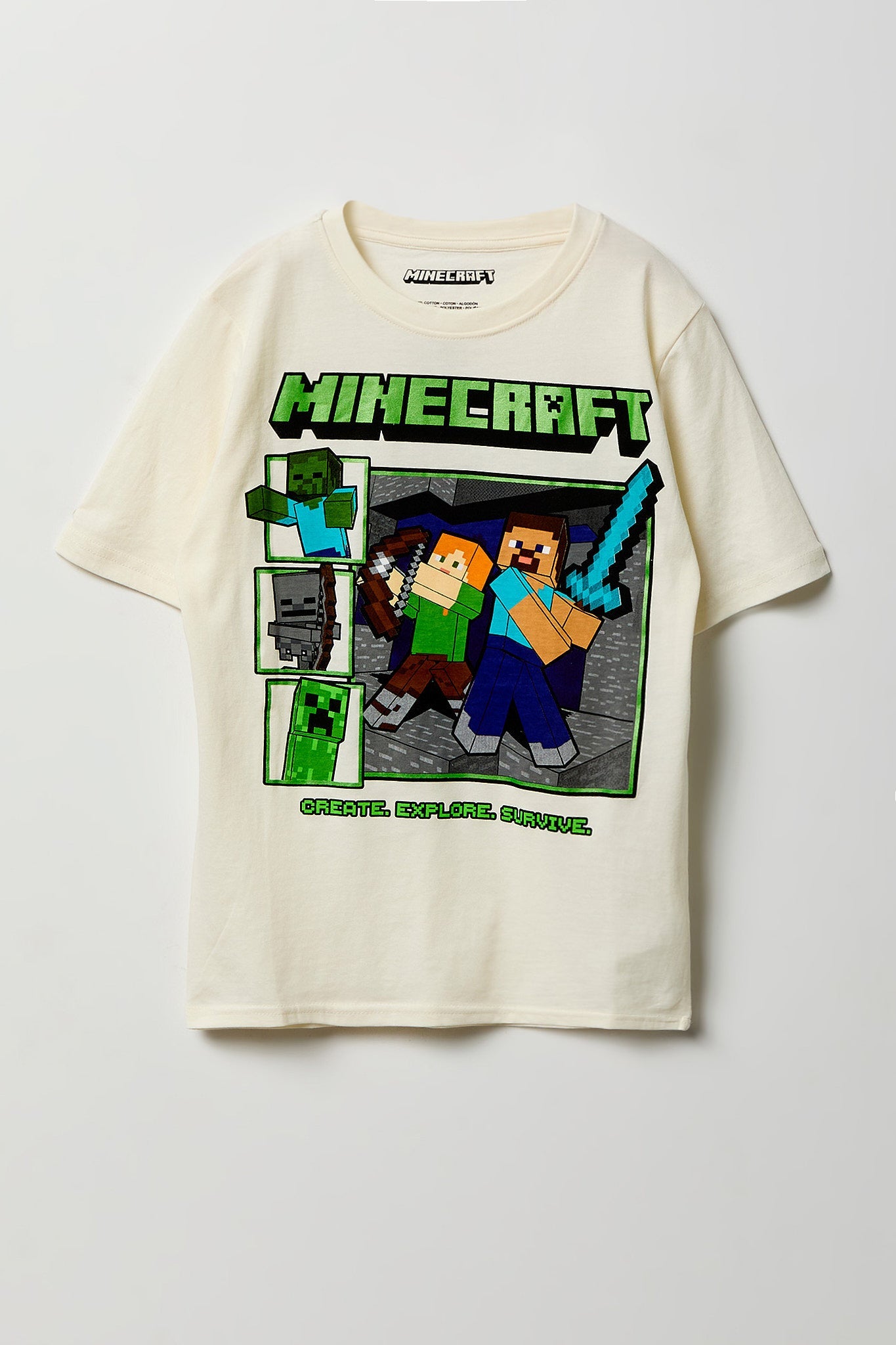 Kids Minecraft Graphic T-Shirt