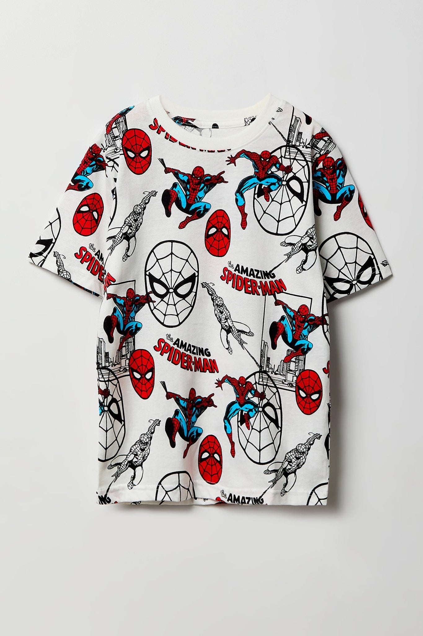 Kids The Amazing Spider-Man Print T-Shirt