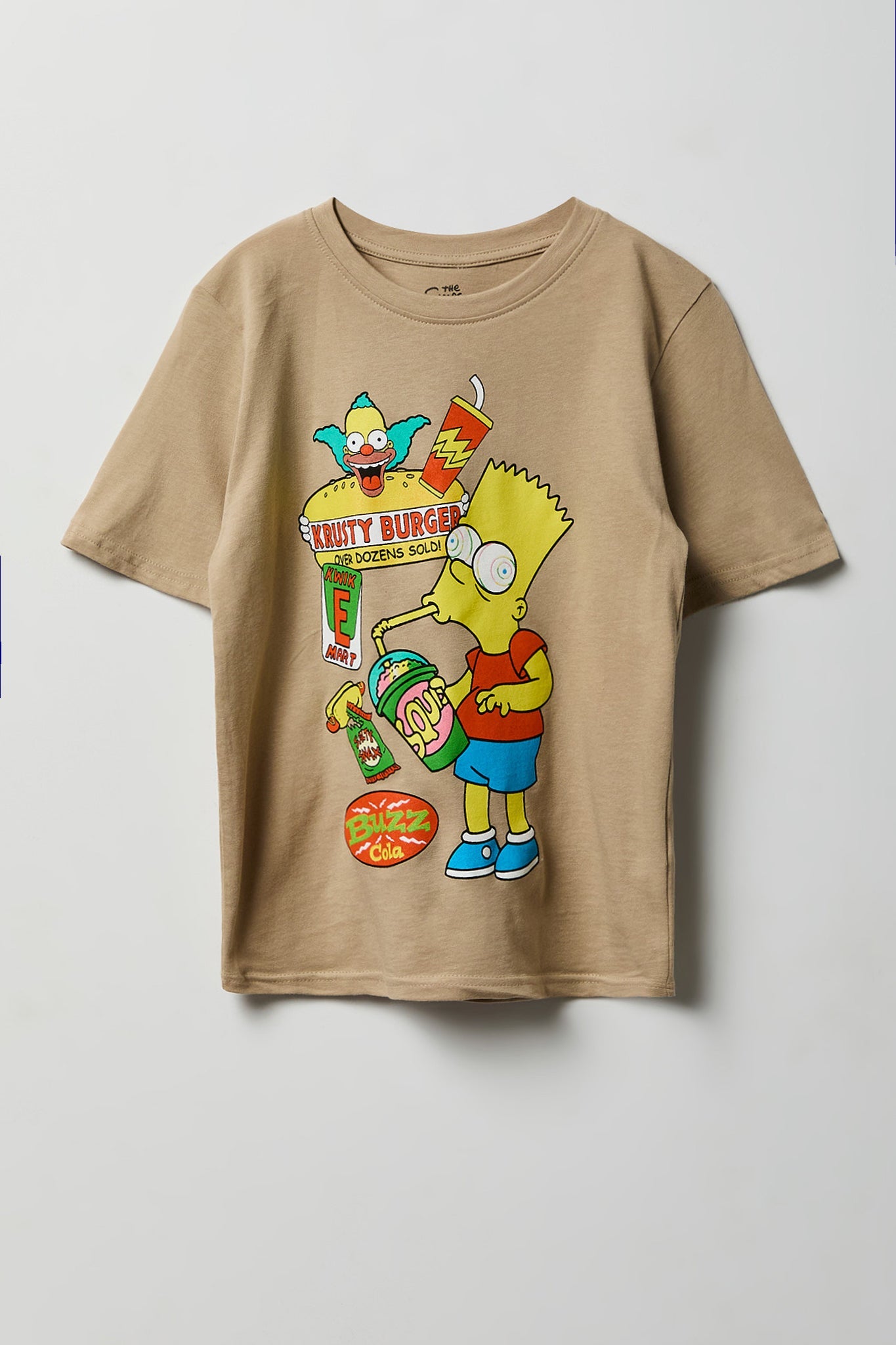 Kids Bart Simpson Graphic T-Shirt
