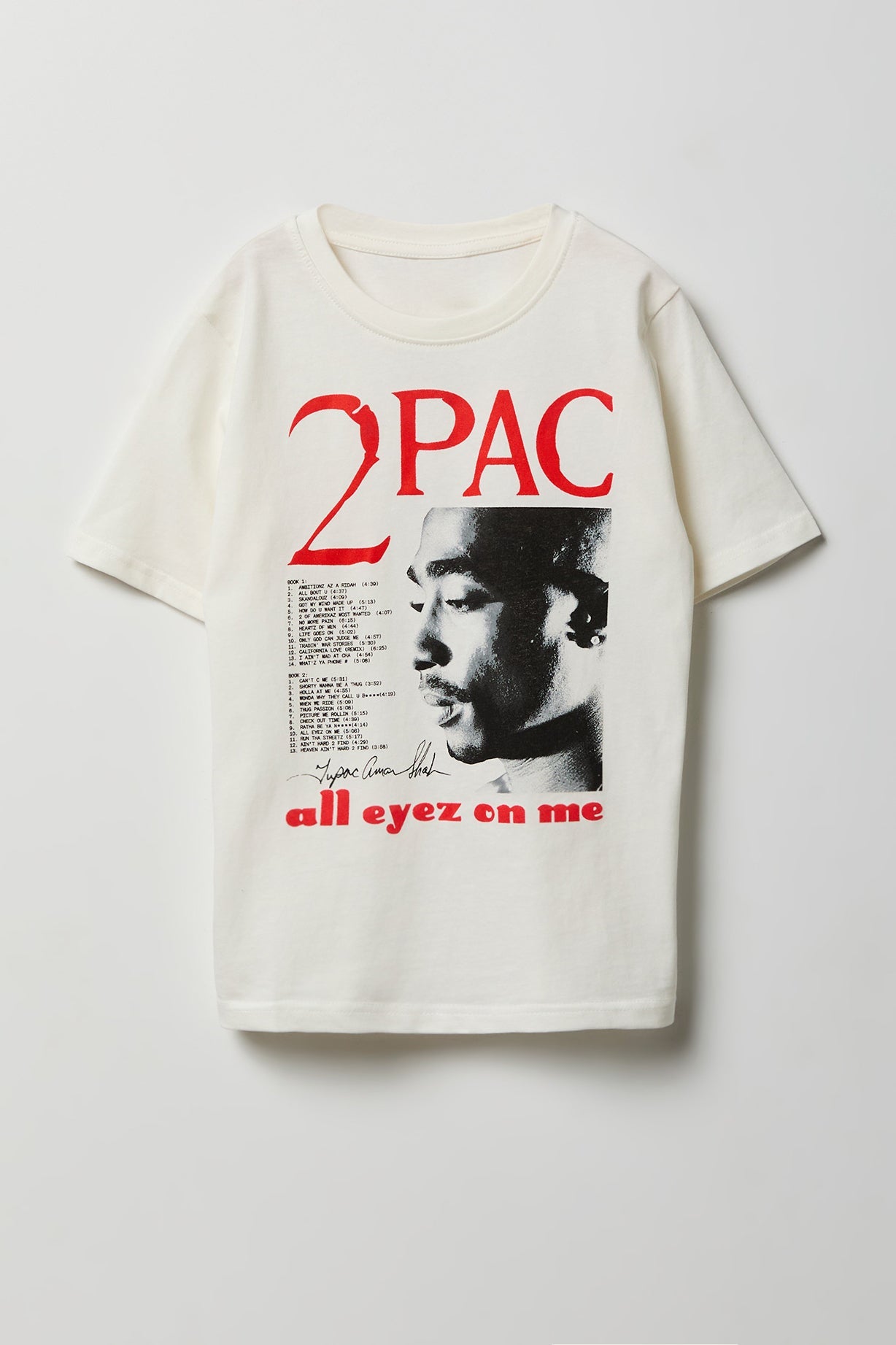 Kids Tupac Graphic T-Shirt