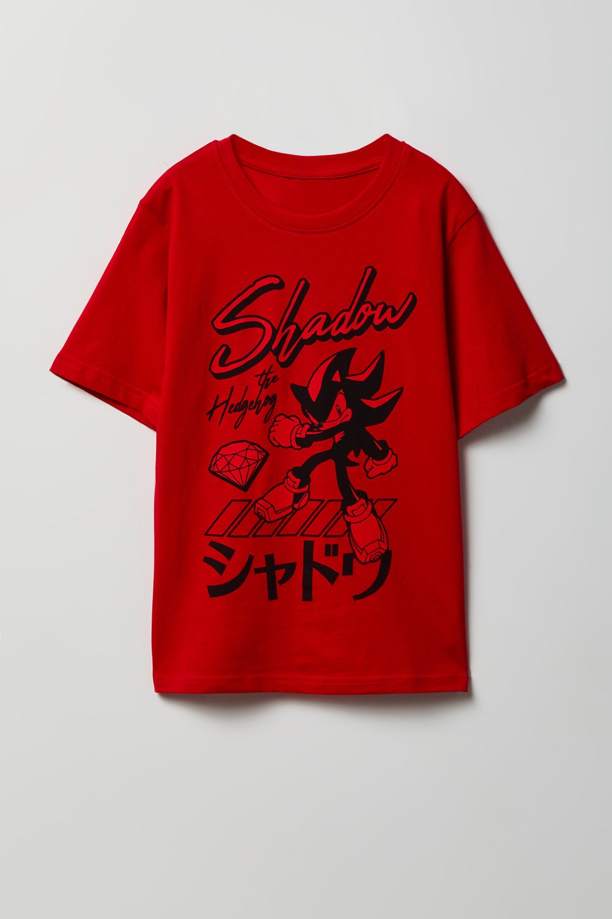 Kids Shadow The Hedgehog Graphic T-Shirt