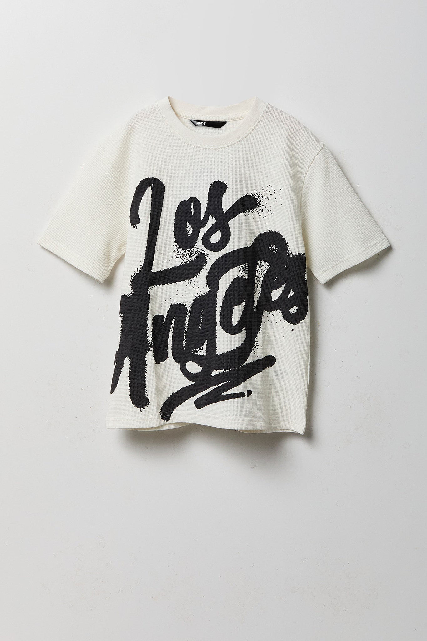 Boys Textured Graphic T-Shirt