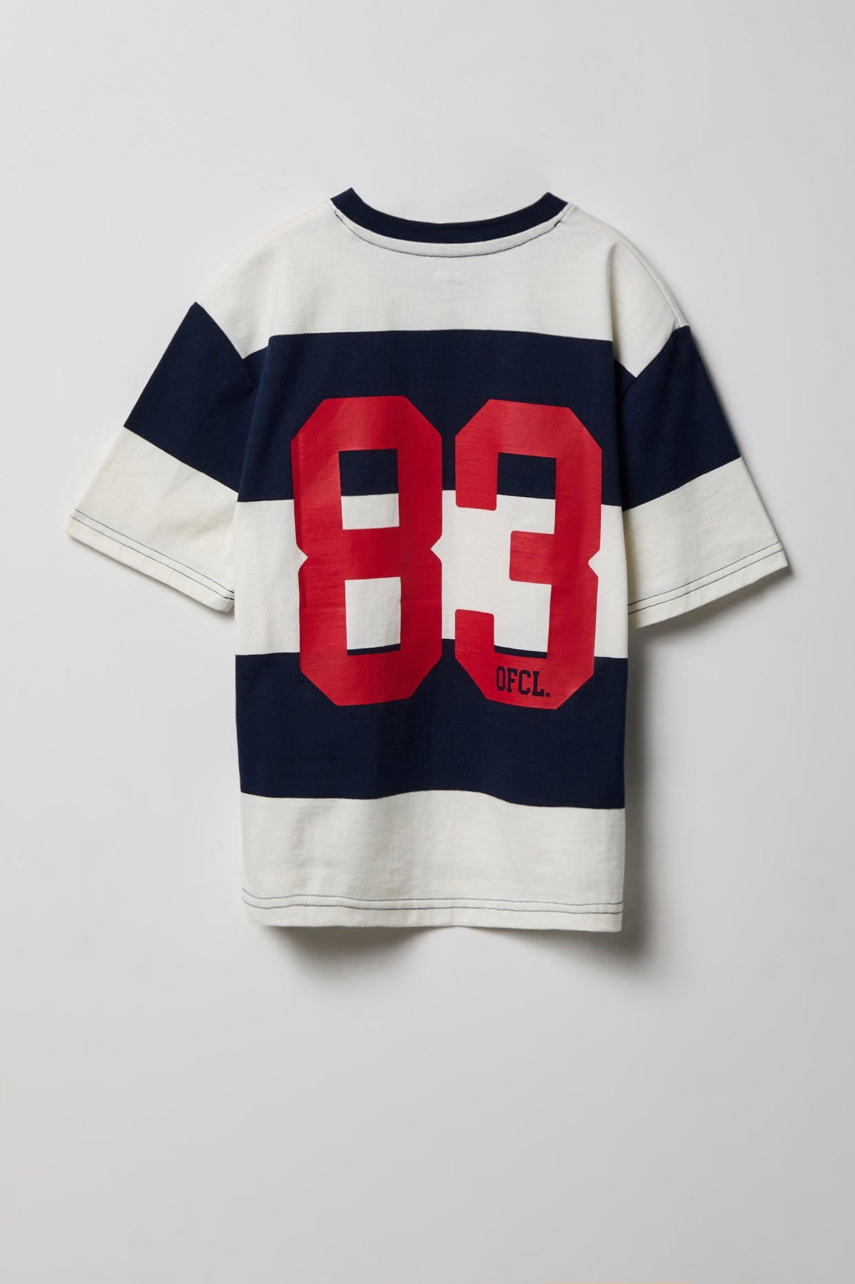 Boys Graphic Striped Boxy T-Shirt