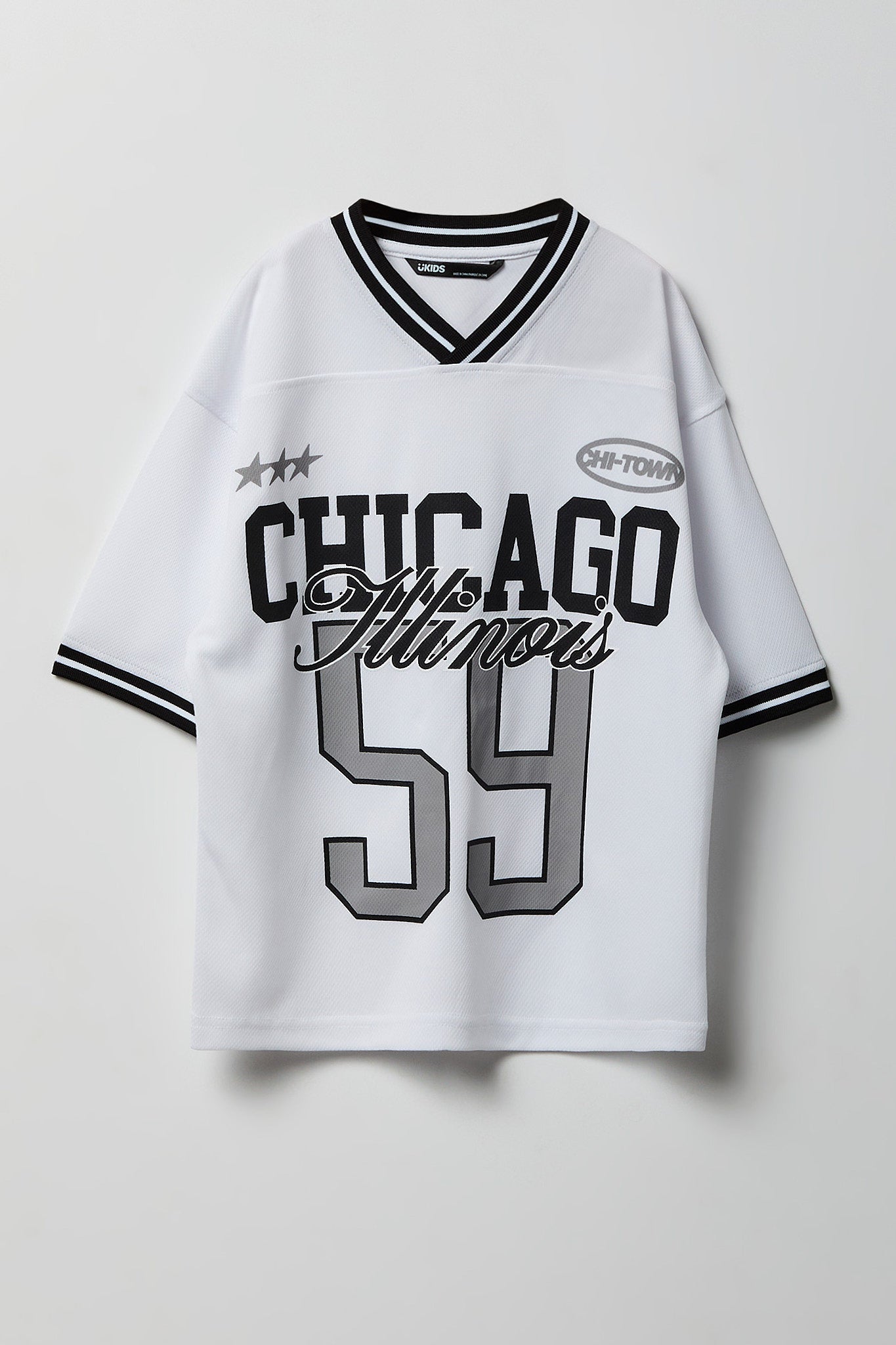Kids City Graphic Mesh Football Jersey