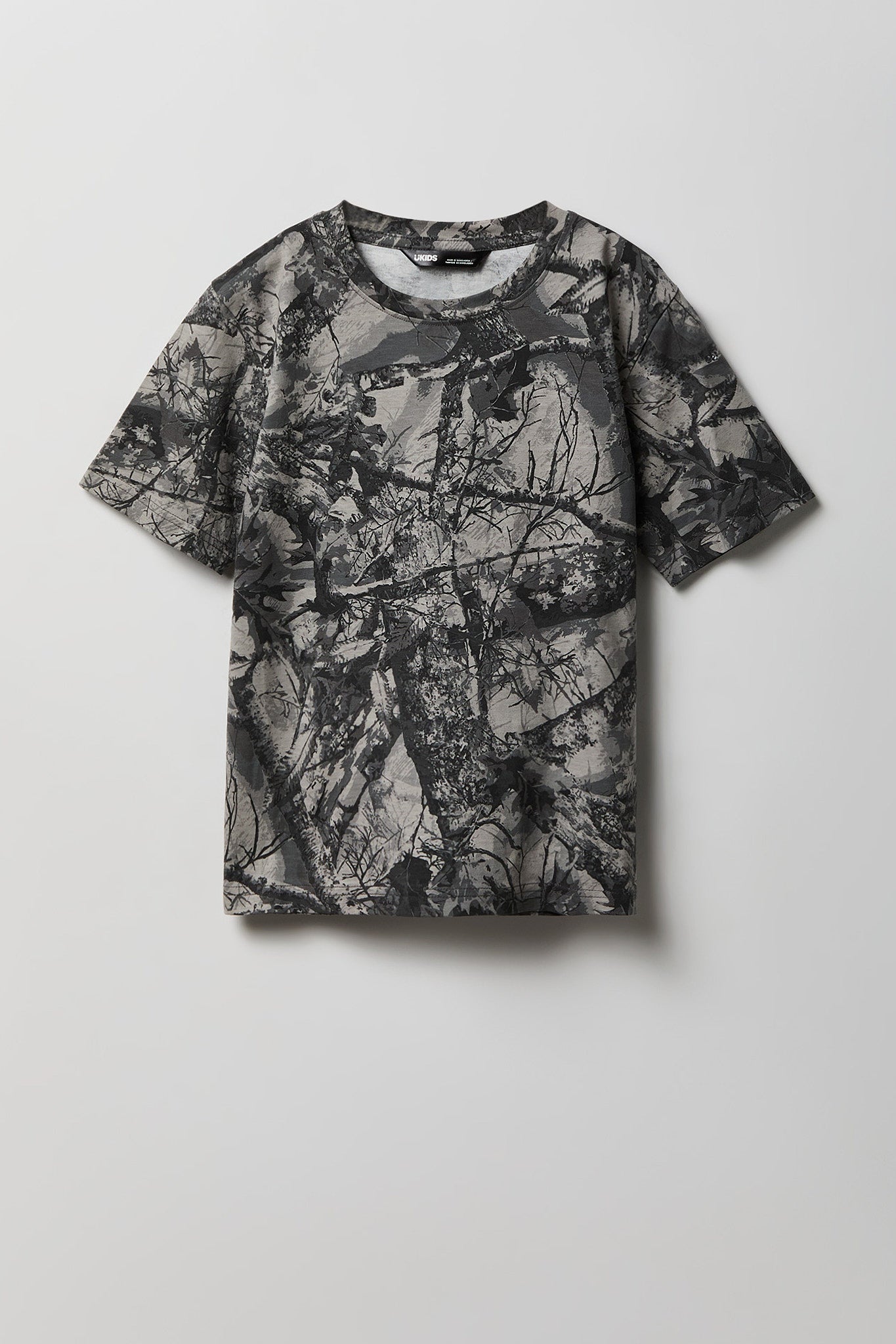 Kids Camo Print T-Shirt