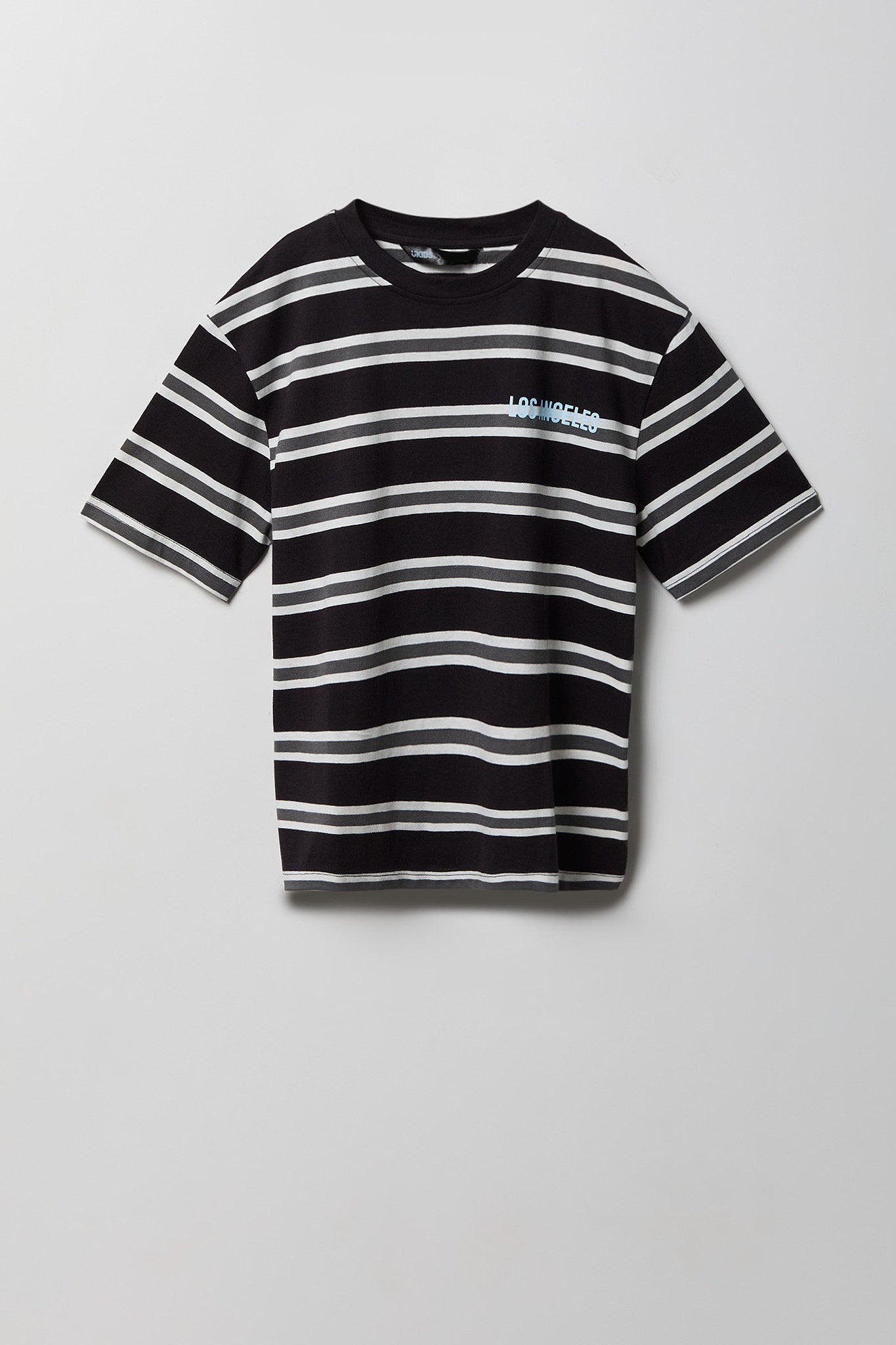 Boys City Graphic Striped T-Shirt